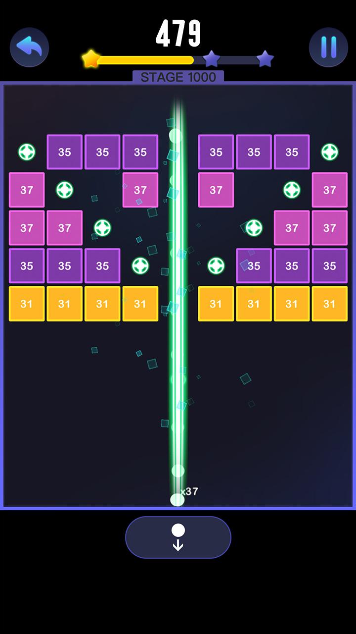 اسکرین شات 2 بازی Bricks ball-phyisics breaker