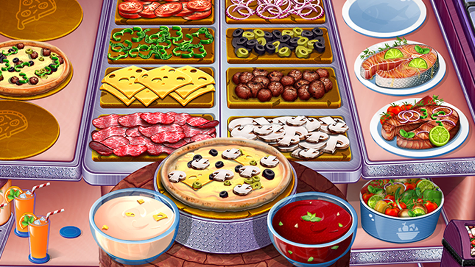 اسکرین شات 4 بازی Cooking Urban Food Restaurant