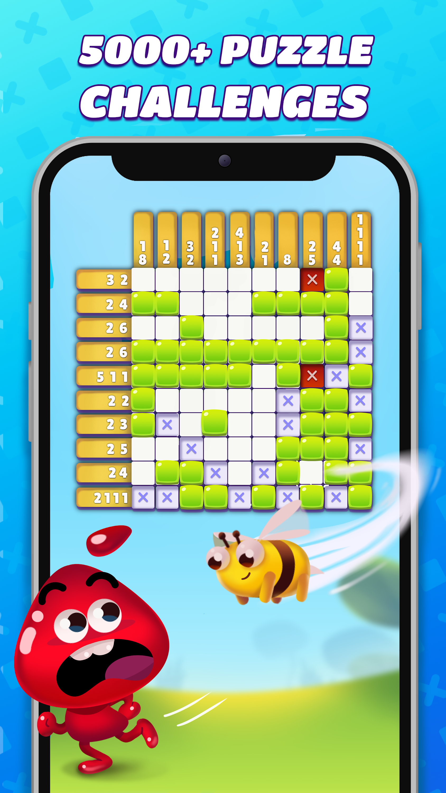 اسکرین شات 4 بازی Nonogram Crossing Logic Puzzle