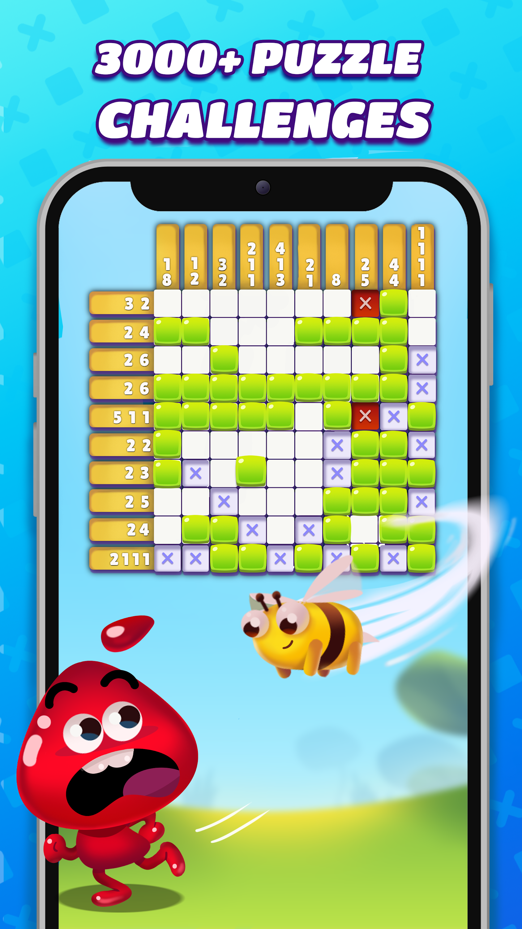 اسکرین شات 4 بازی Nonogram Crossing Logic Puzzle
