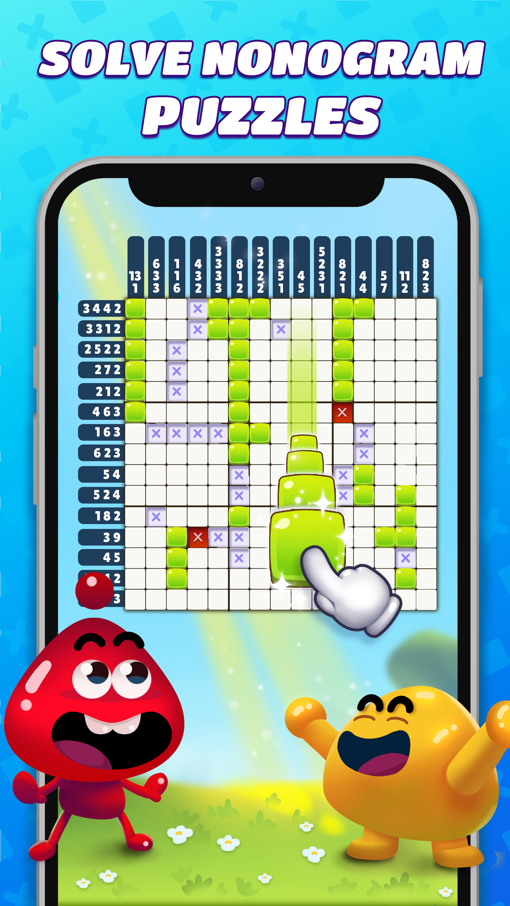اسکرین شات 1 بازی Nonogram Crossing Logic Puzzle