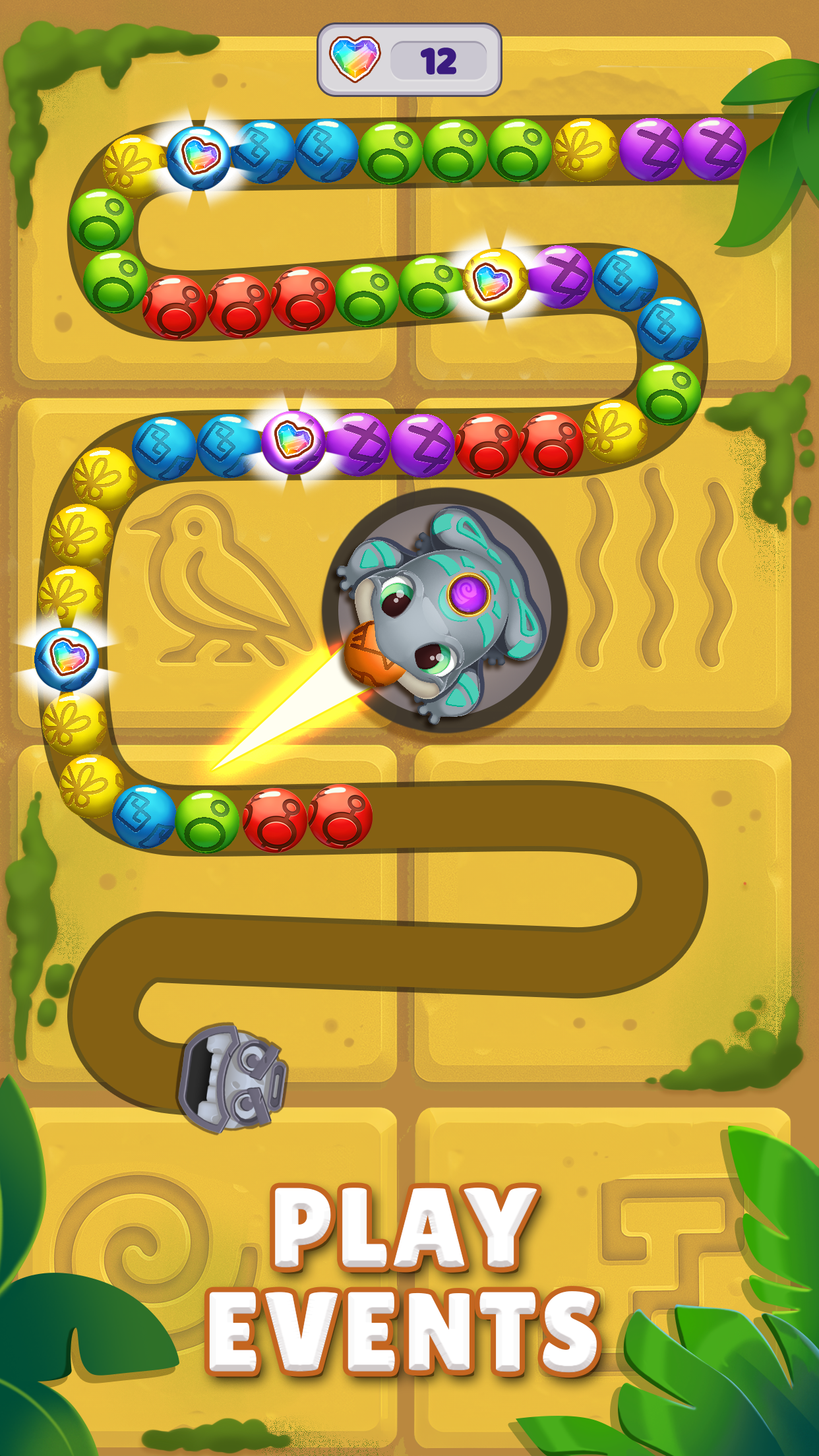 اسکرین شات 2 بازی Marble Shooter: Viola's Quest