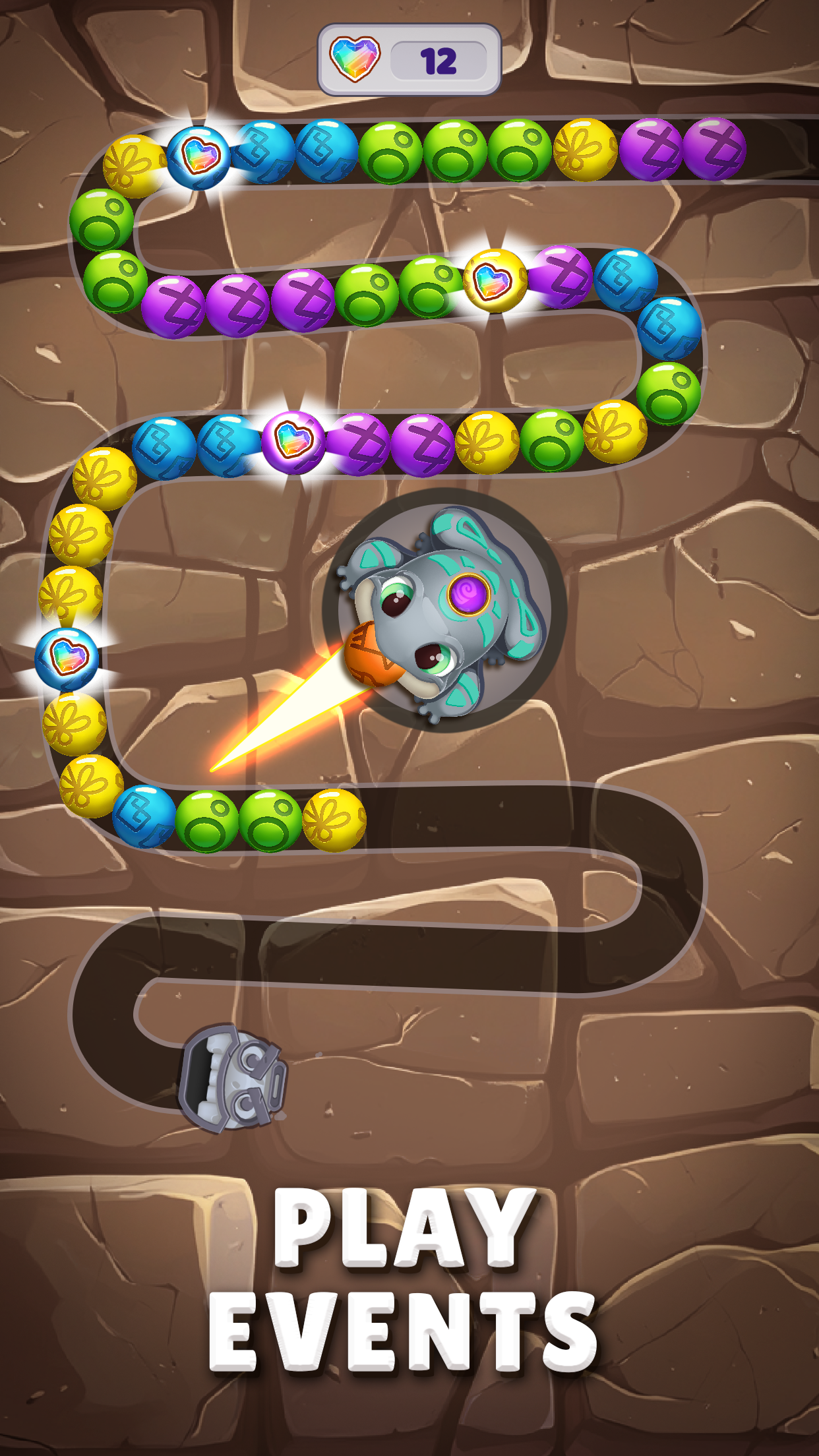 اسکرین شات 3 بازی Marble Shooter: Viola's Quest