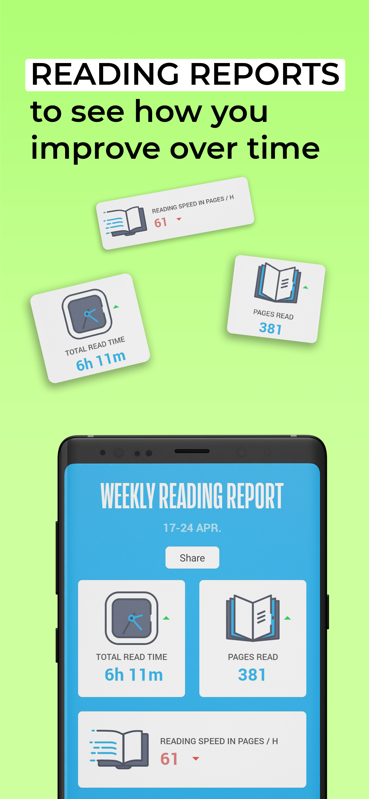اسکرین شات 7 برنامه Bookly - Book Tracker Library