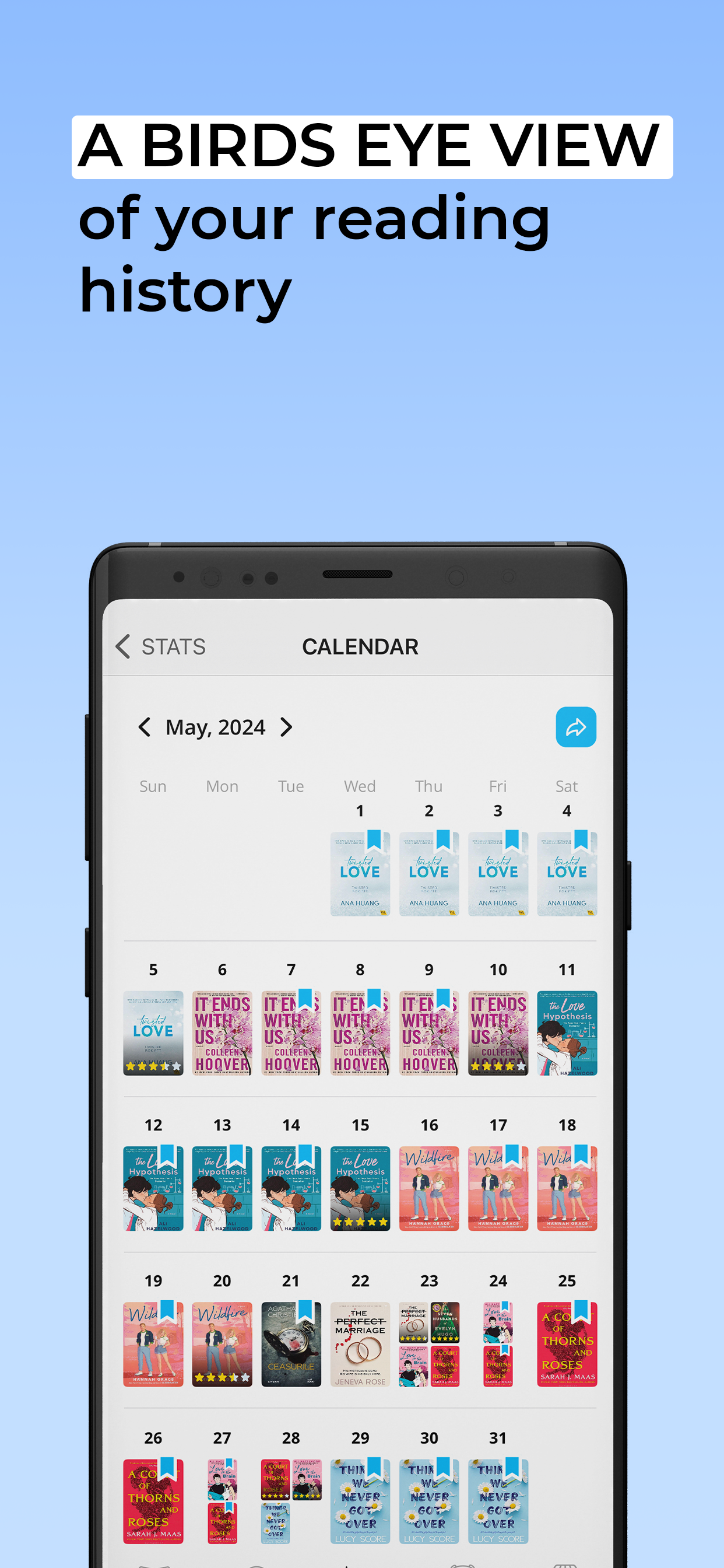 اسکرین شات 3 برنامه Bookly - Book Tracker Library