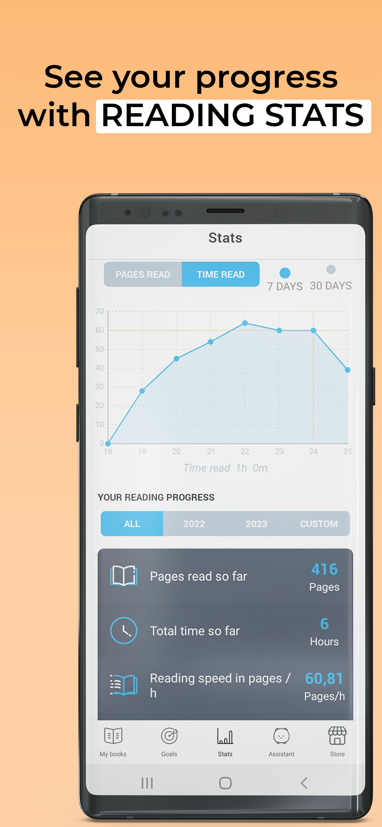 اسکرین شات 2 برنامه Bookly - Book Tracker Library