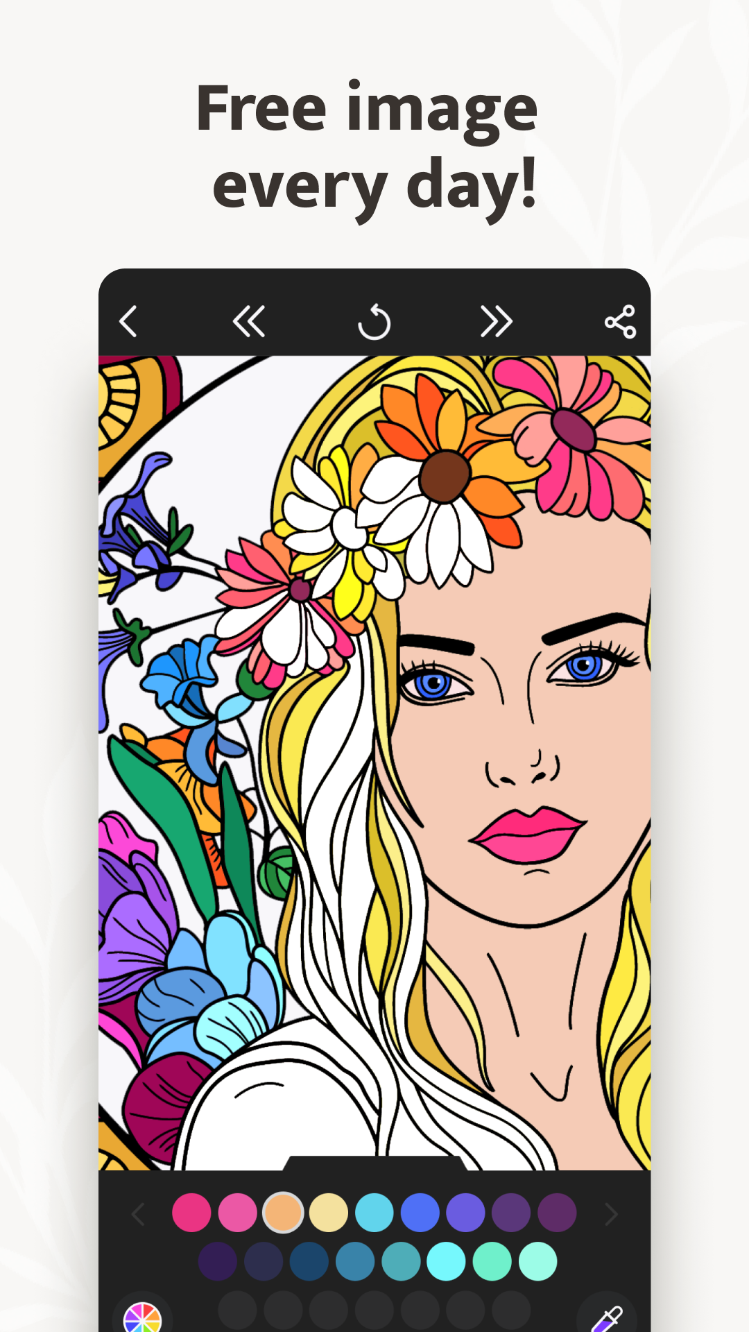 اسکرین شات 4 بازی Coloring pages: Mandala for me