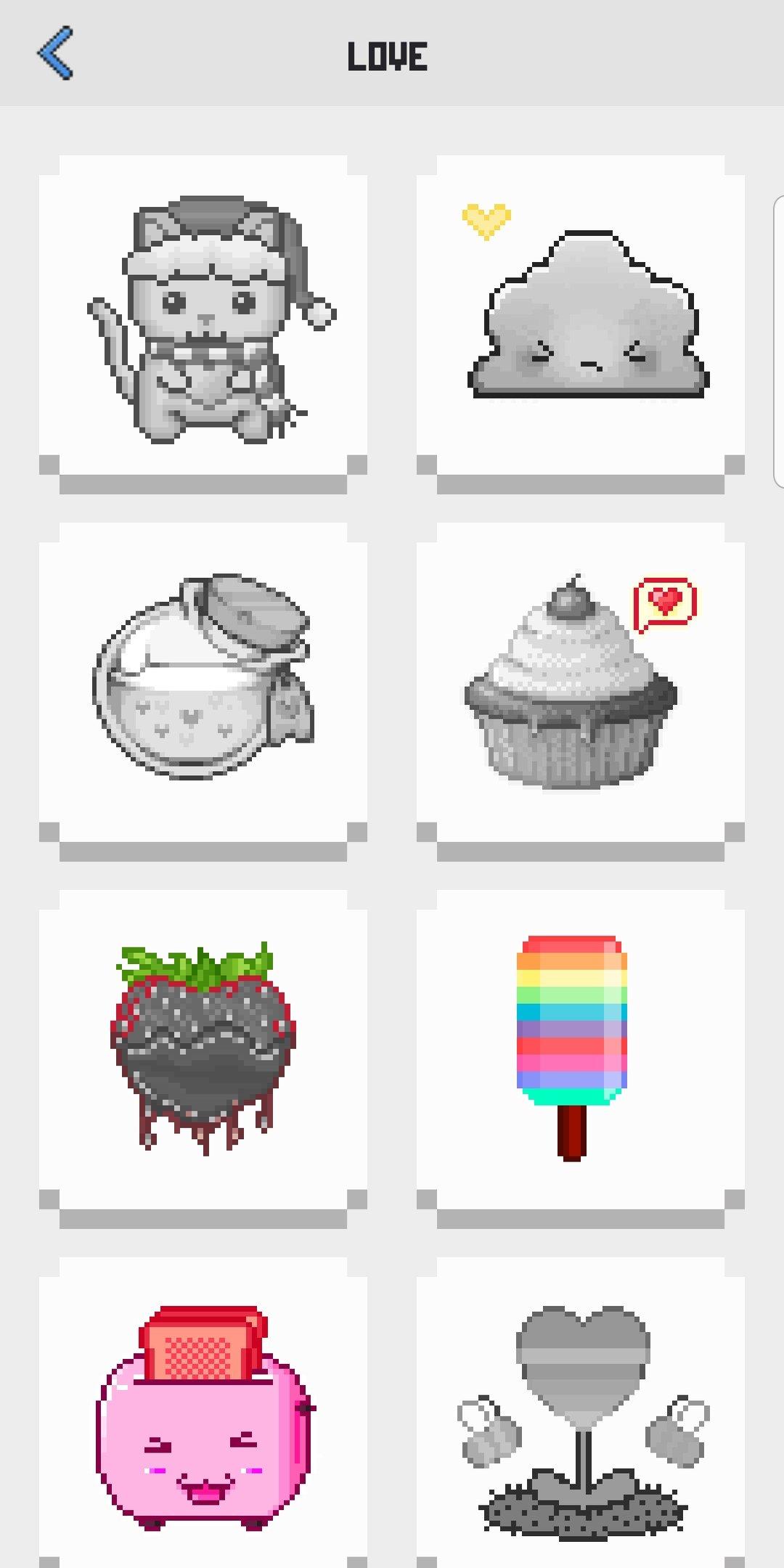 اسکرین شات 6 بازی Pixel Art Coloring By Numbers