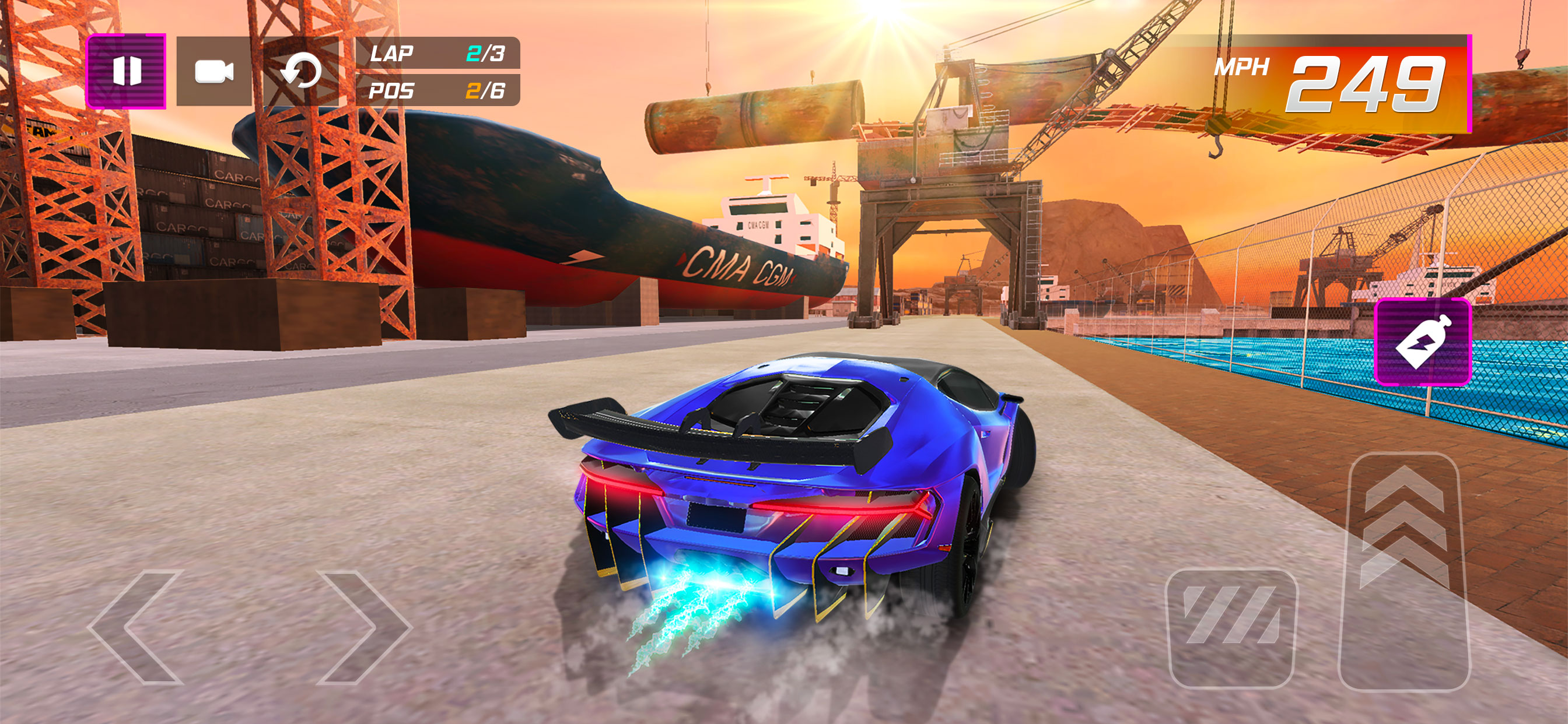 اسکرین شات 6 بازی Night City Racing