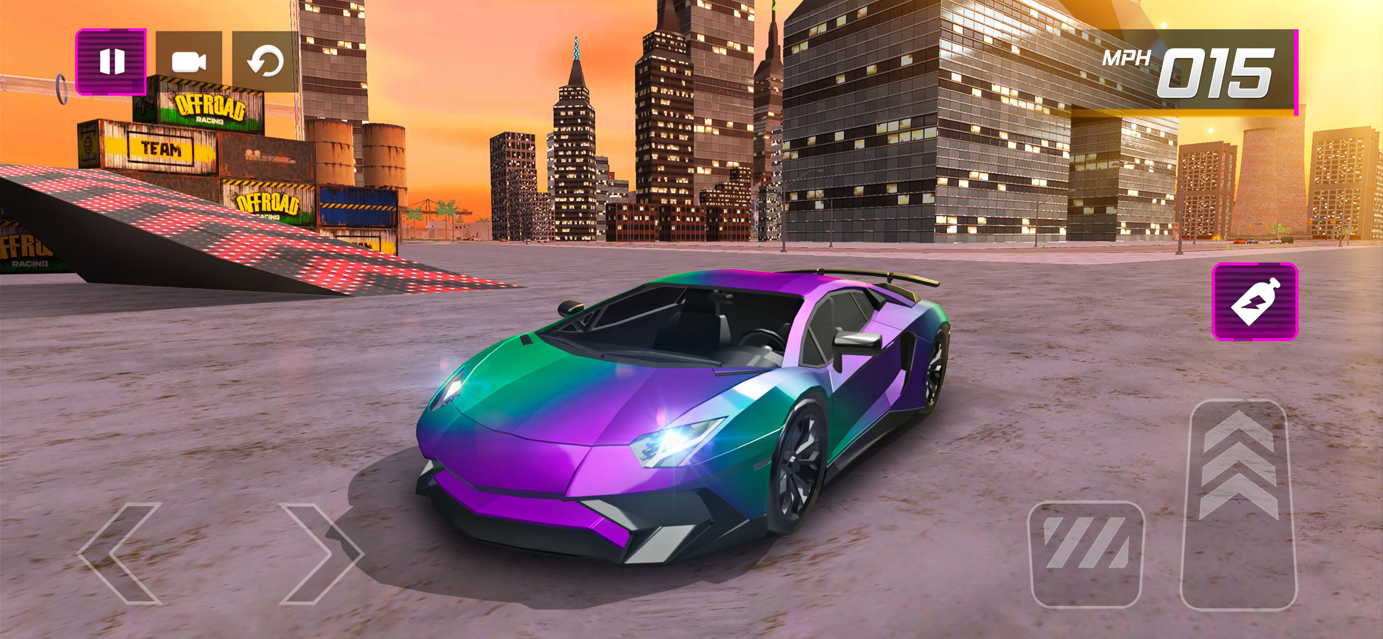 اسکرین شات 3 بازی Night City Racing
