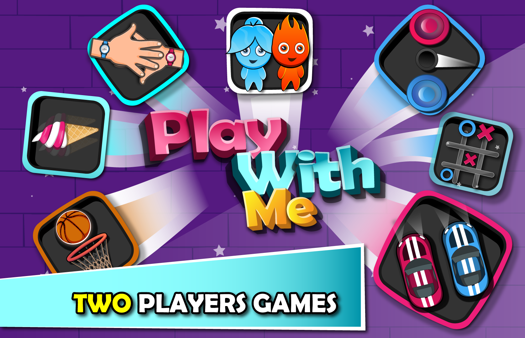 اسکرین شات 1 بازی Play With Me - 2 Player Games