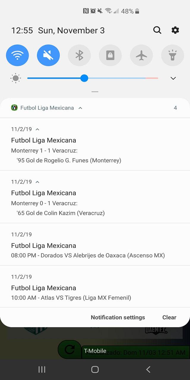 اسکرین شات 8 برنامه SoccerLair Mexican Leagues