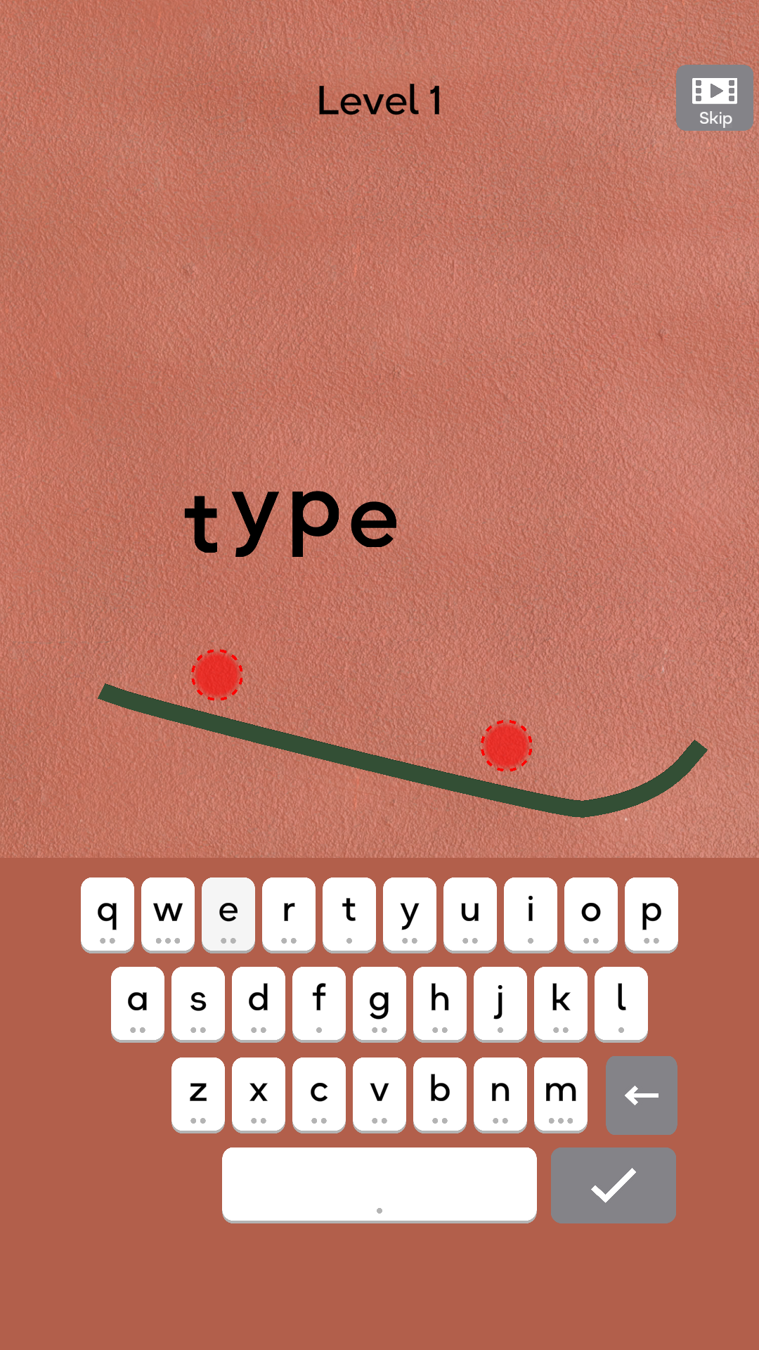 اسکرین شات 1 بازی Type Hype: Fun Puzzle Game!