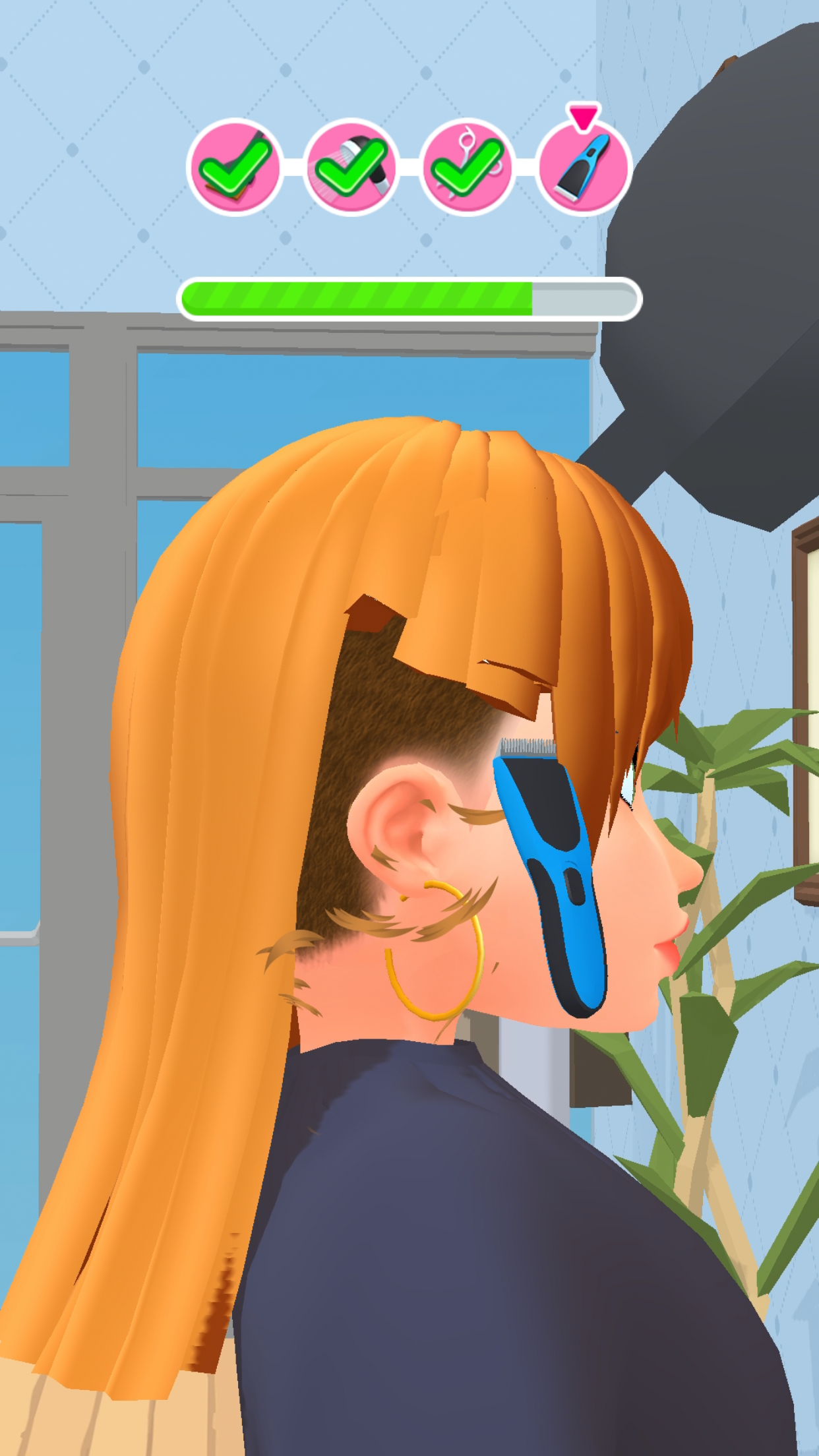 اسکرین شات 2 بازی Hair art master