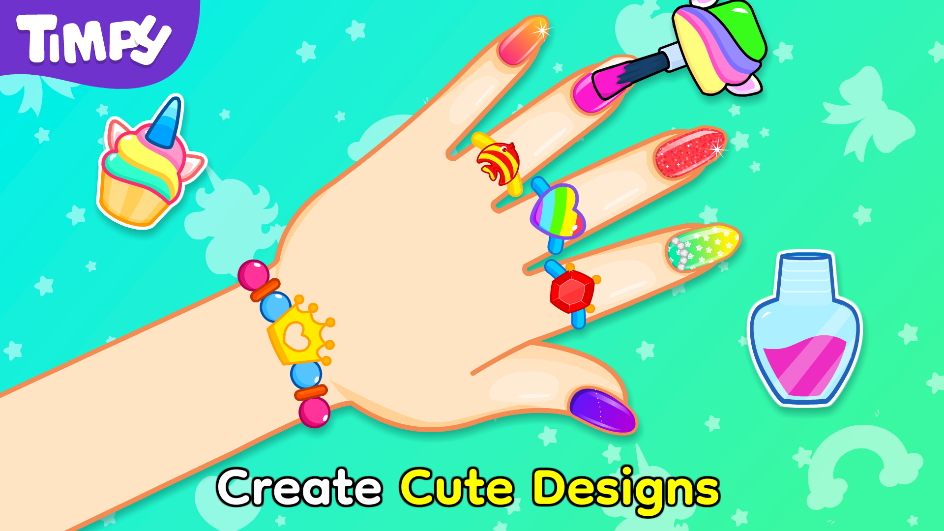 اسکرین شات 5 بازی Nail Salon Games Acrylic Nails