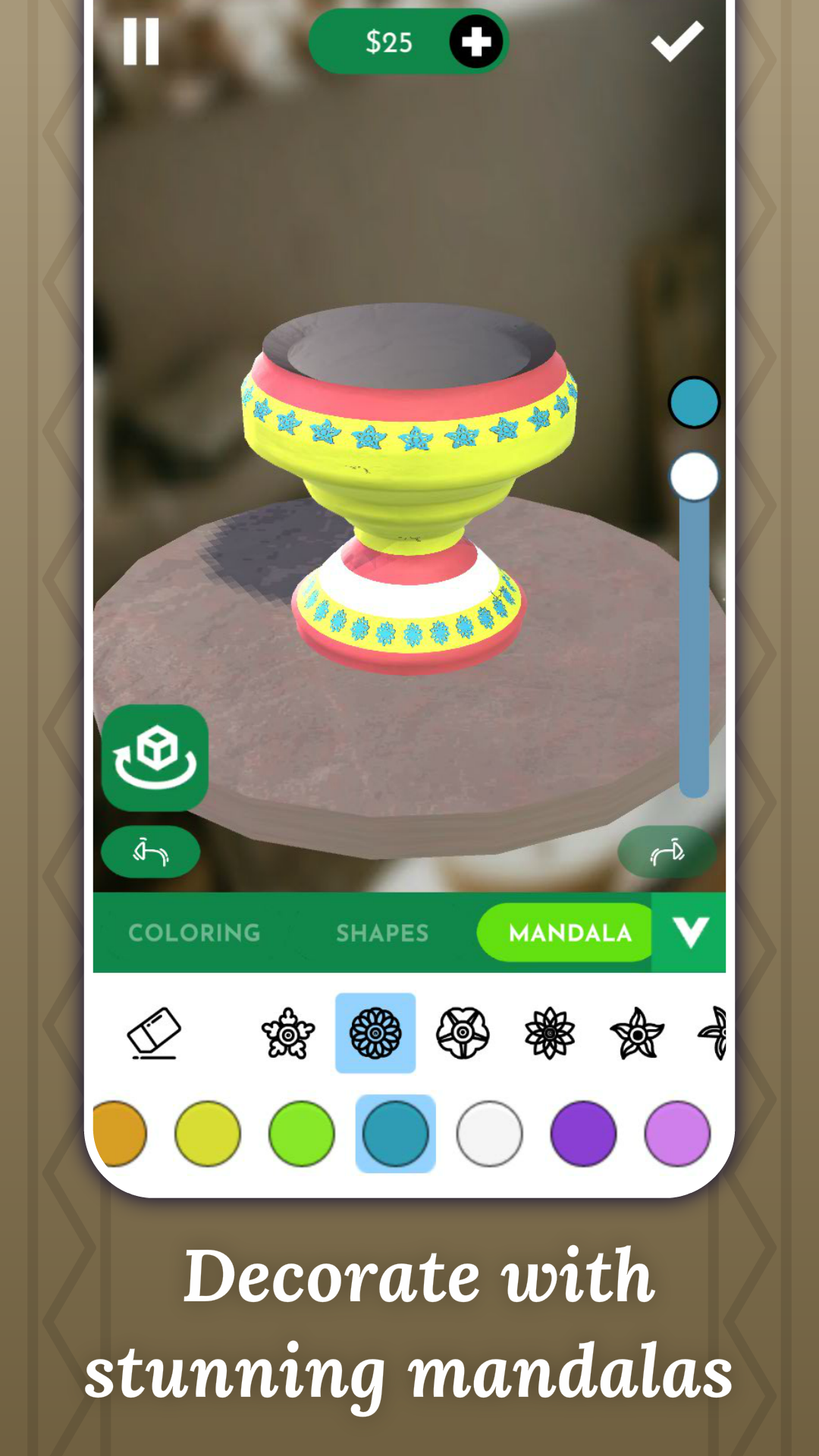 اسکرین شات 2 بازی Pottery Clay Pot Art Games