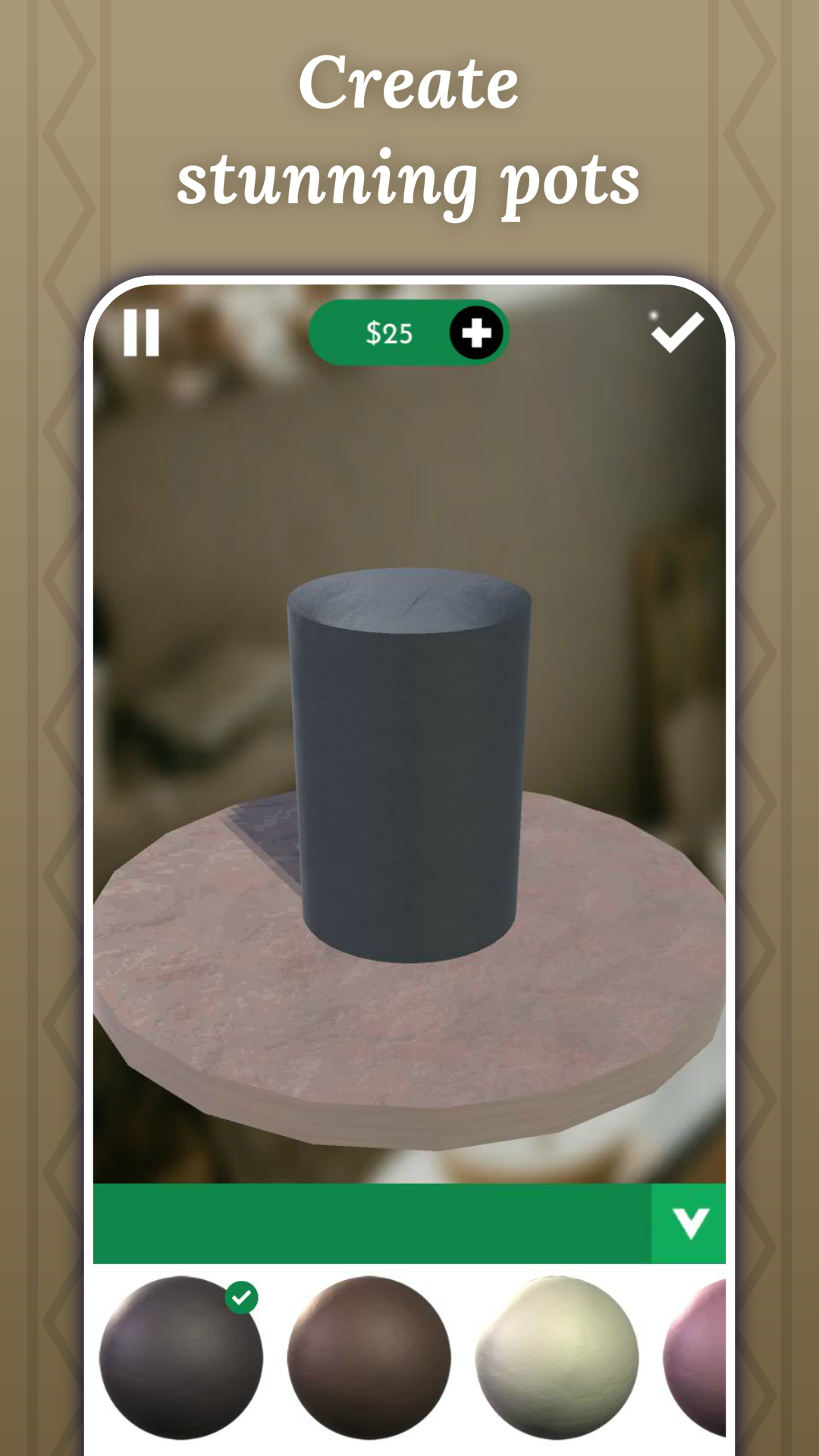 اسکرین شات 1 بازی Pottery Clay Pot Art Games