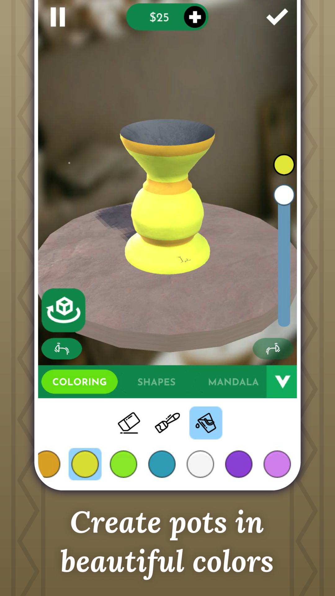 اسکرین شات 3 بازی Pottery Clay Pot Art Games