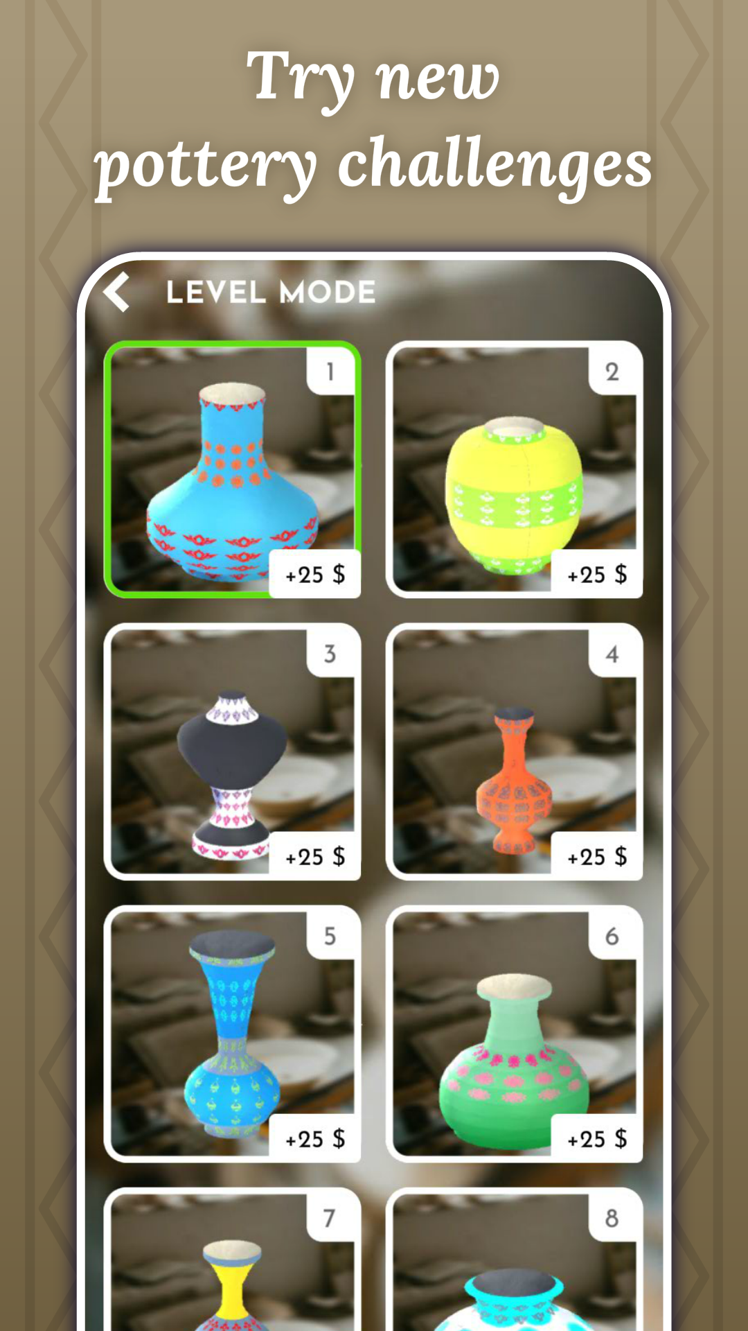 اسکرین شات 5 بازی Pottery Clay Pot Art Games