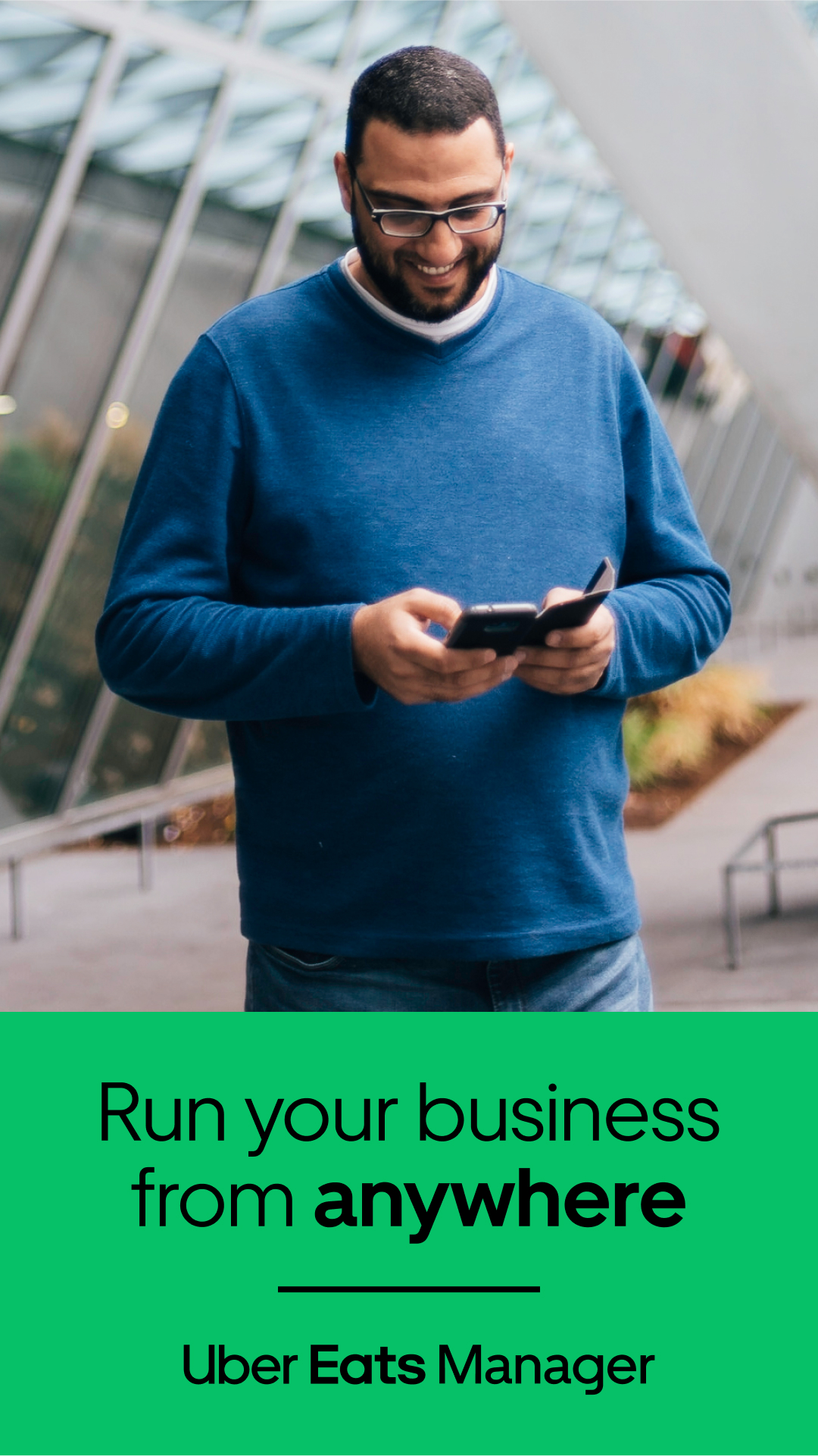 اسکرین شات 1 برنامه Uber Eats Manager