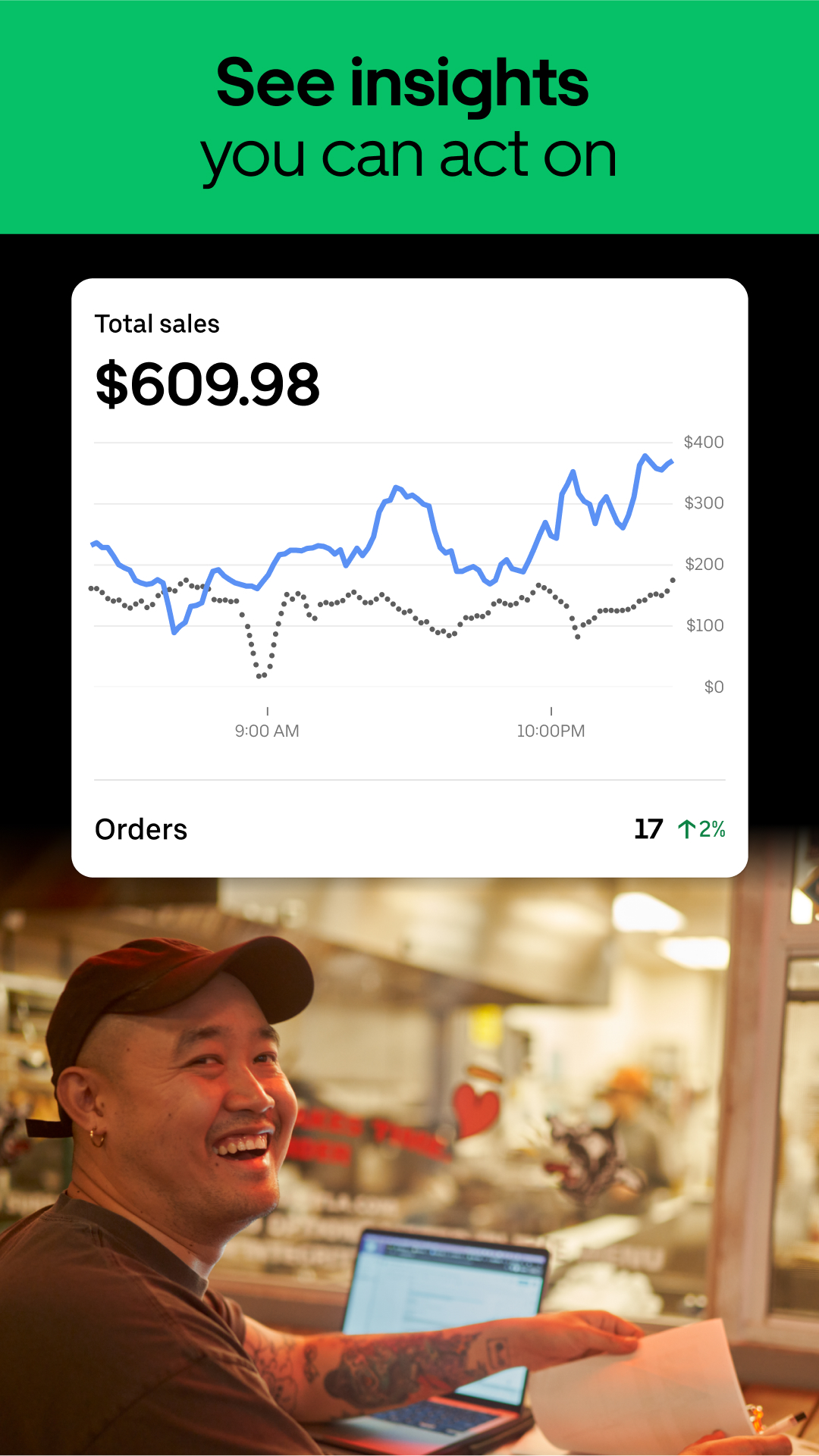 اسکرین شات 2 برنامه Uber Eats Manager