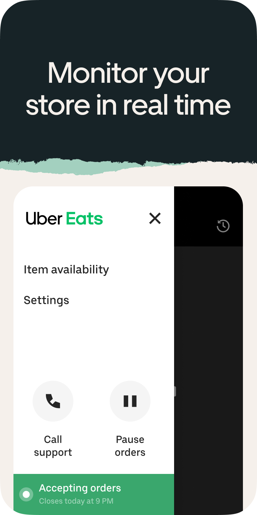 اسکرین شات 5 برنامه Uber Eats Orders