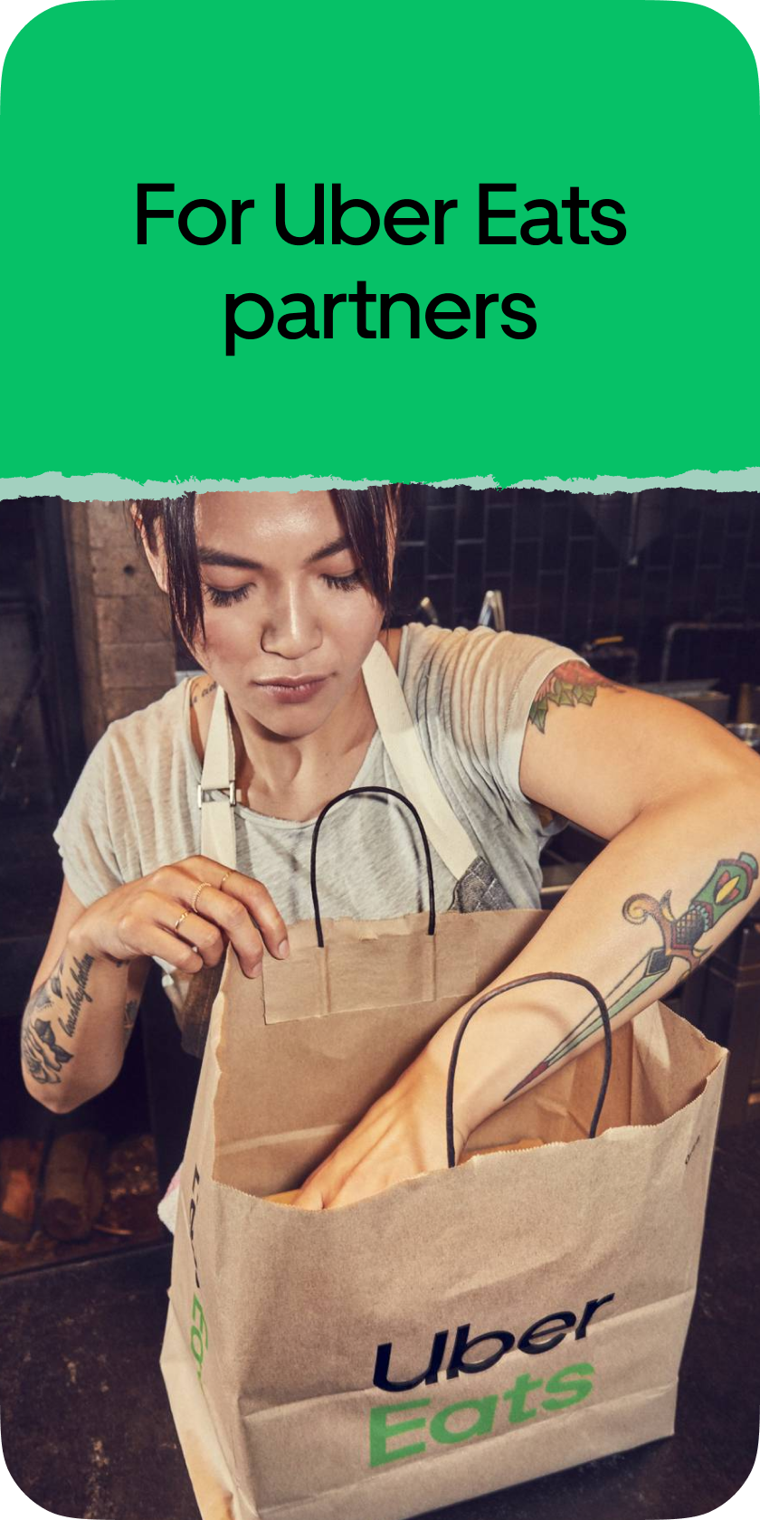 اسکرین شات 1 برنامه Uber Eats Orders