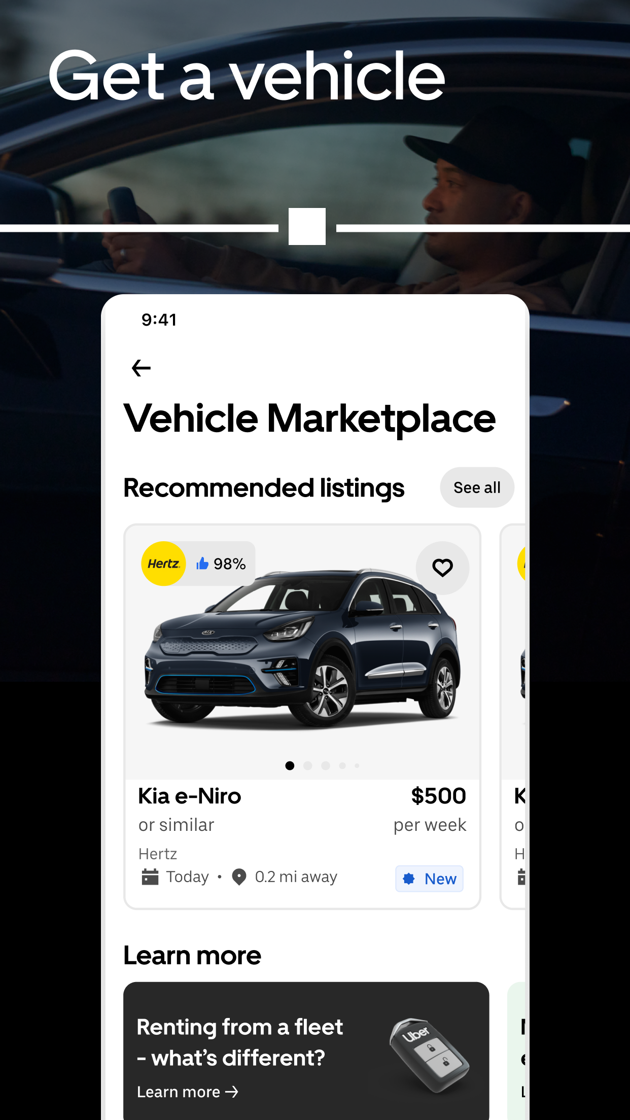 اسکرین شات 6 برنامه Uber - Driver: Drive & Deliver