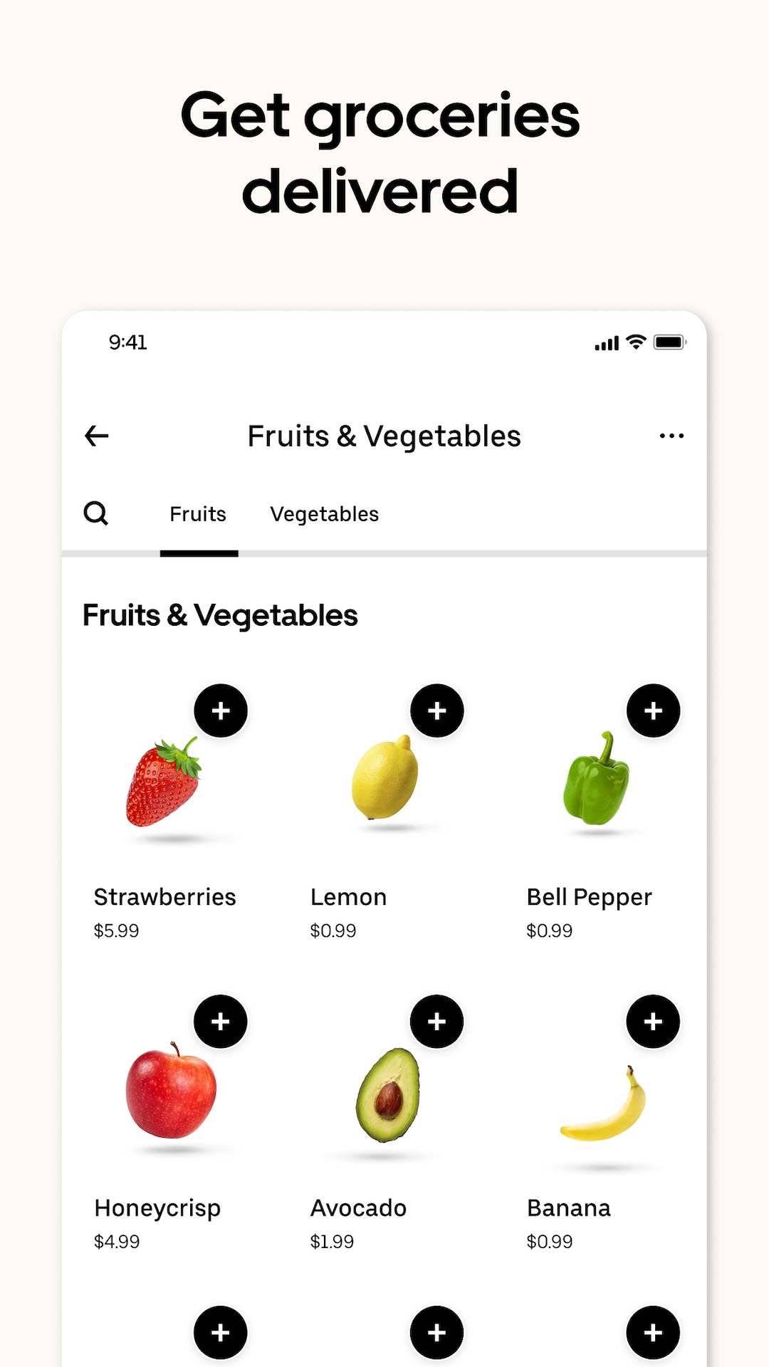 اسکرین شات 4 برنامه Uber Eats: Food Delivery