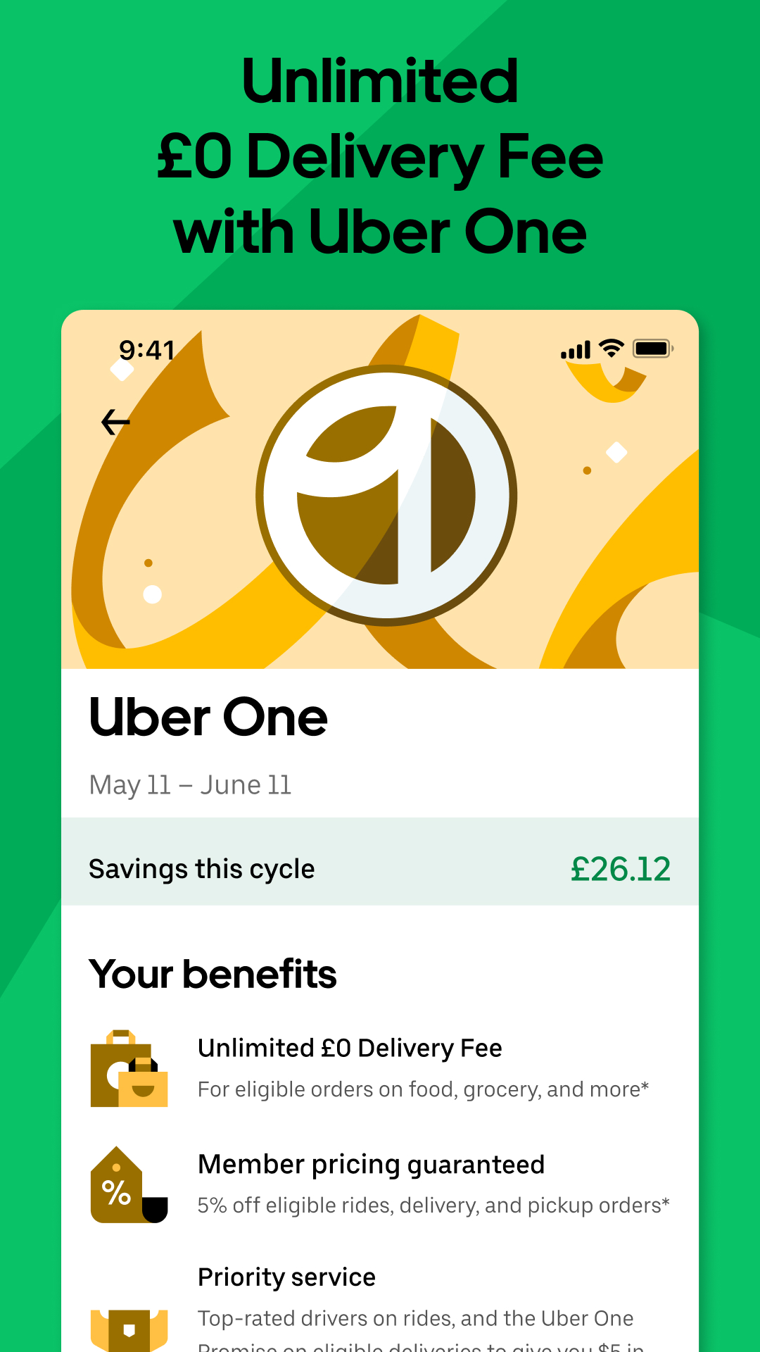 اسکرین شات 6 برنامه Uber Eats: Food and Groceries
