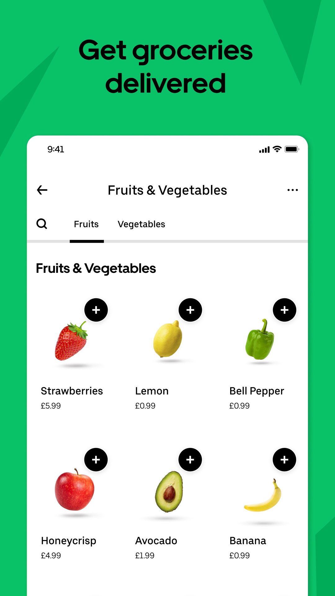 اسکرین شات 4 برنامه Uber Eats: Food and Groceries