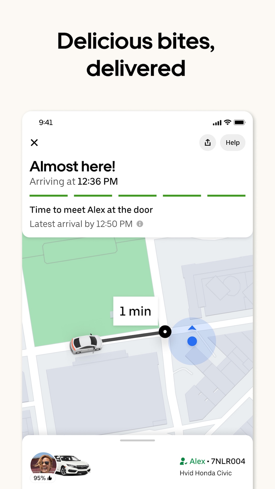 اسکرین شات 3 برنامه Uber Eats: Food Delivery