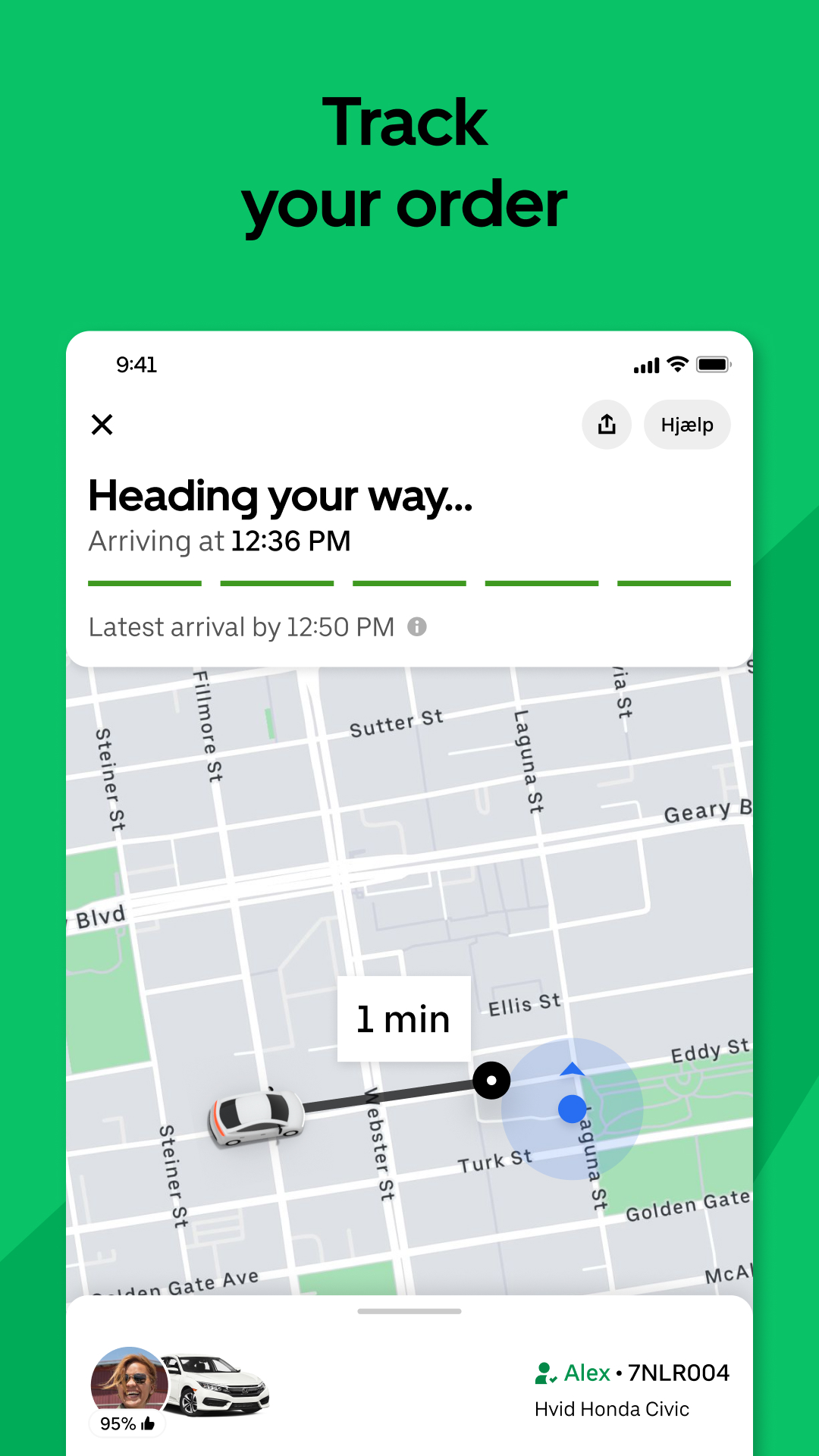 اسکرین شات 5 برنامه Uber Eats: Food and Groceries