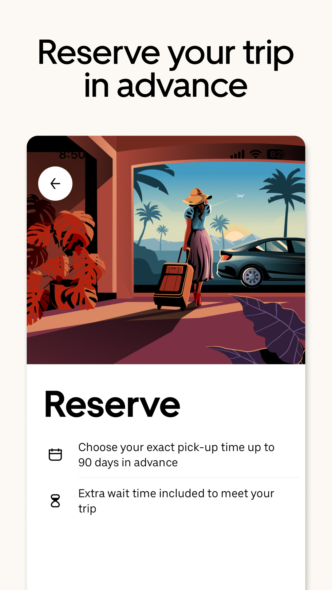 اسکرین شات 3 برنامه Uber - Request a ride