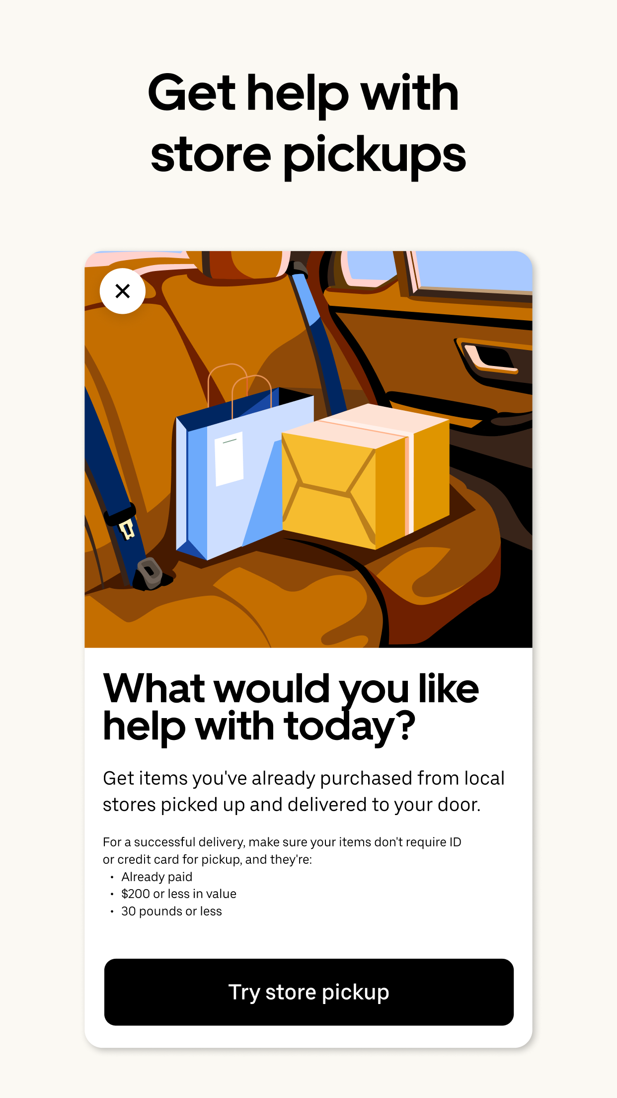 اسکرین شات 5 برنامه Uber - Request a ride