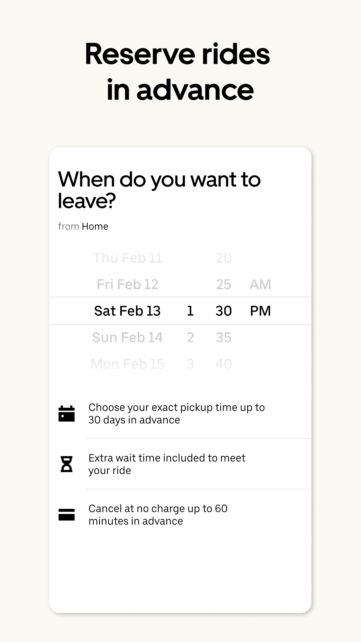 اسکرین شات 7 برنامه Uber - Request a ride