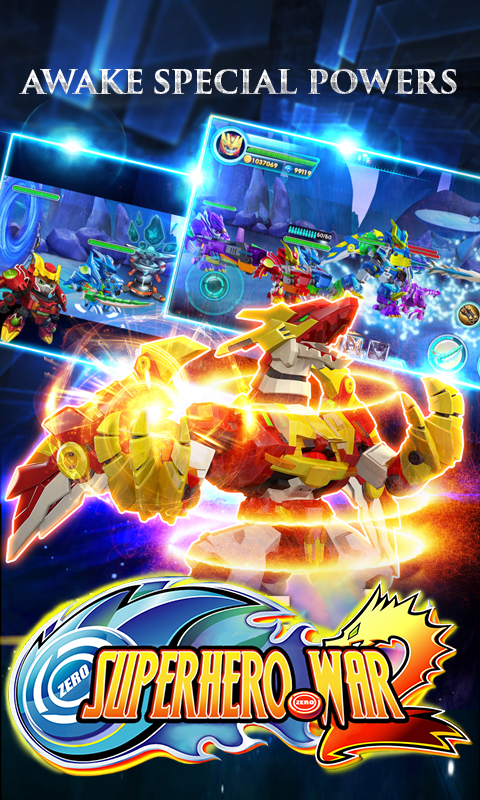 اسکرین شات 2 بازی Robot War: Superhero Fight