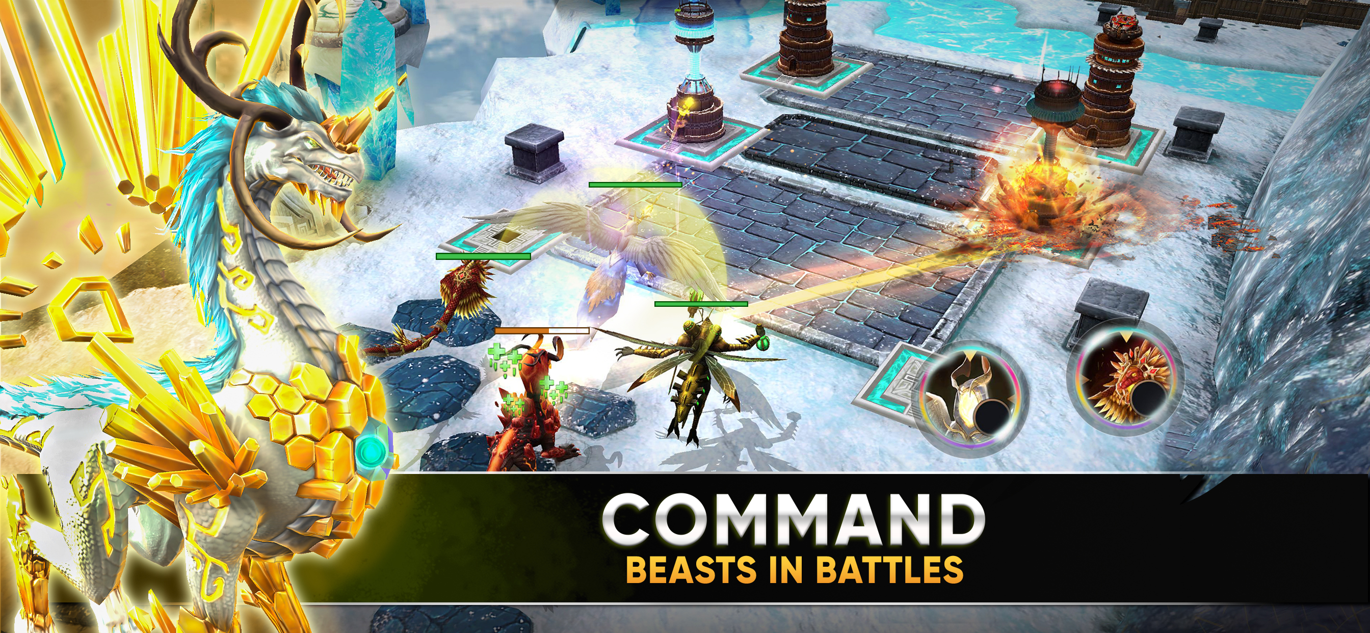 اسکرین شات 4 بازی Clash of Beasts