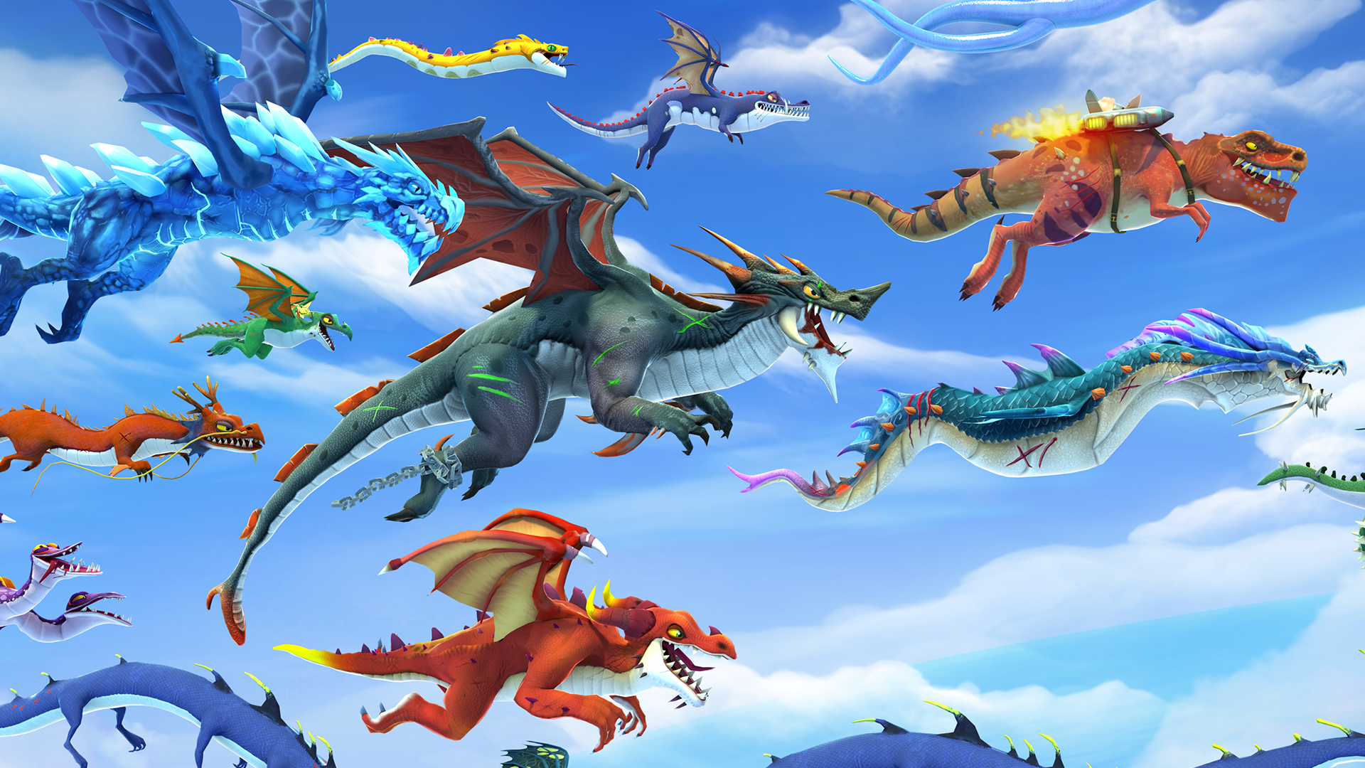 اسکرین شات 3 بازی Hungry Dragon: by Hungry Shark