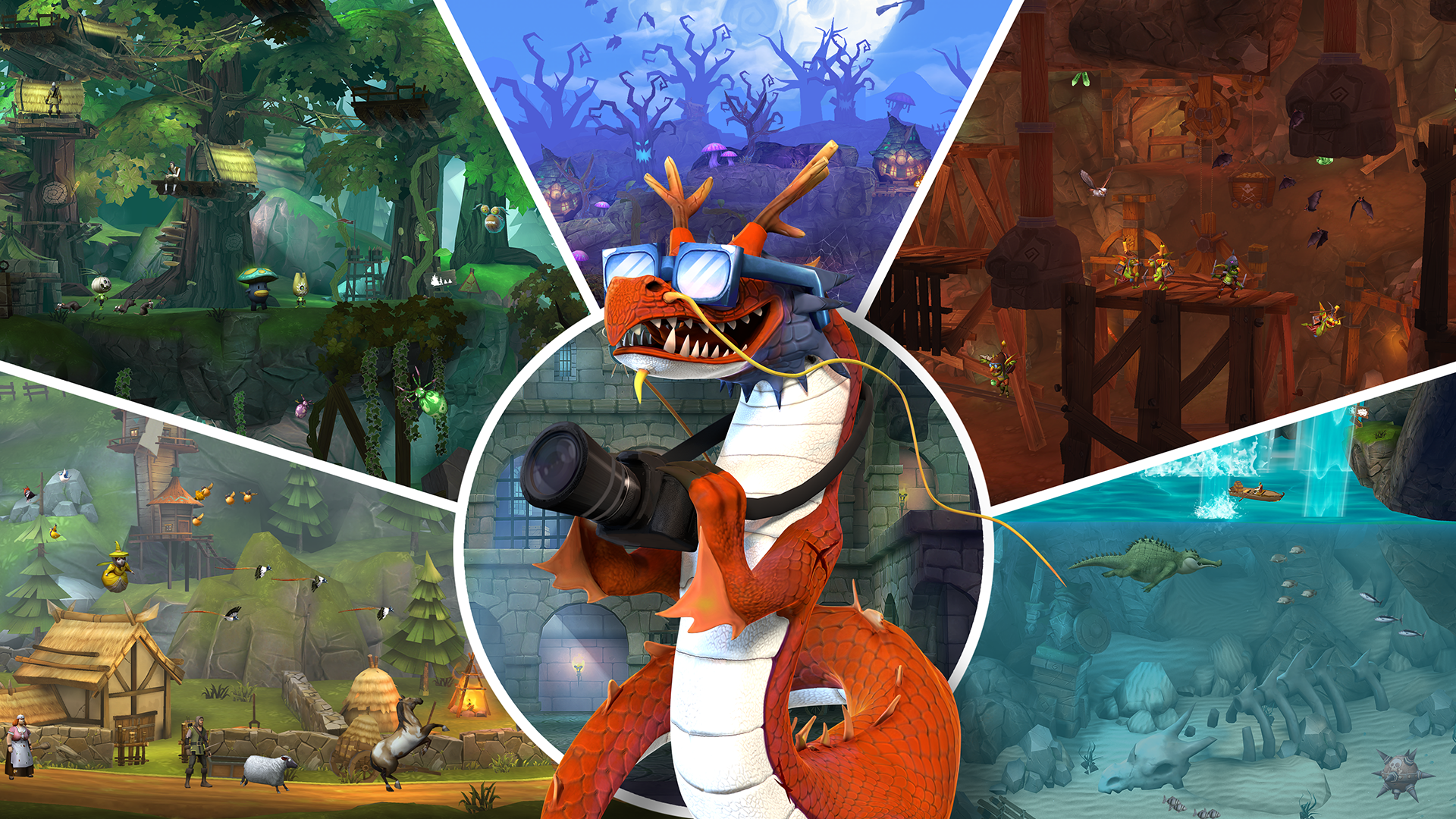 اسکرین شات 6 بازی Hungry Dragon: by Hungry Shark