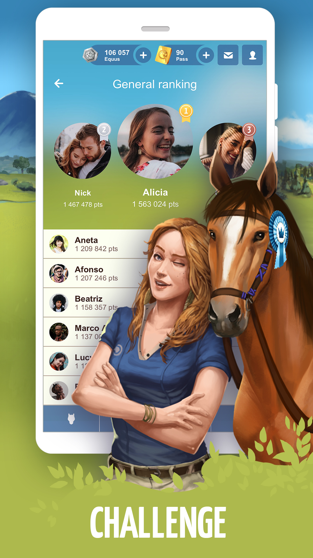 اسکرین شات 7 بازی Howrse - Horse Breeding Game
