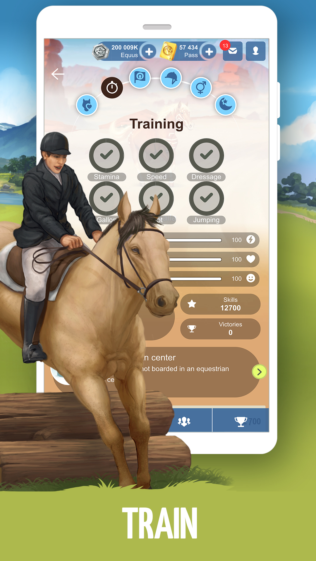 اسکرین شات 4 بازی Howrse - Horse Breeding Game