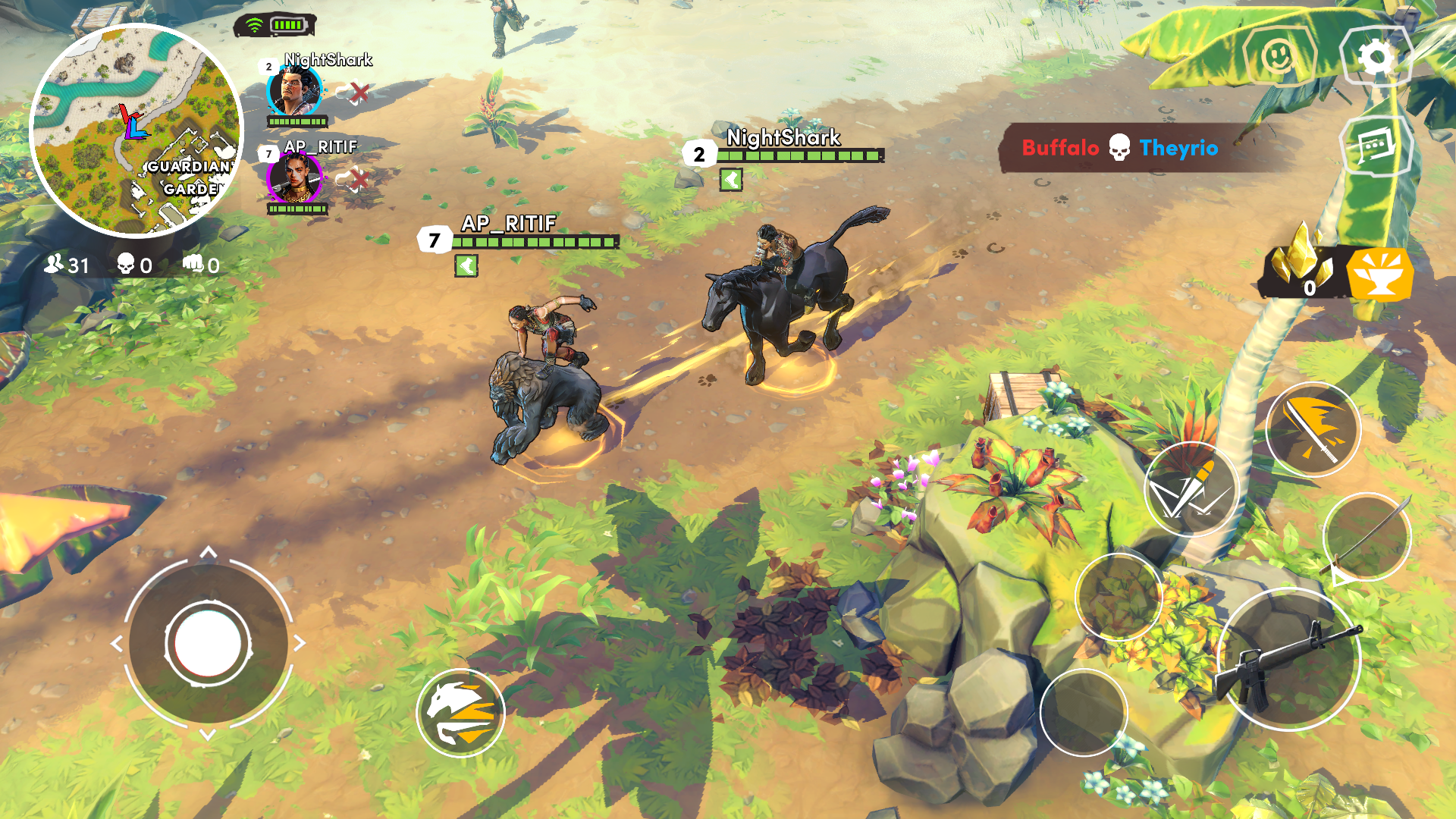اسکرین شات 4 بازی Arena Survivors Battle Royale