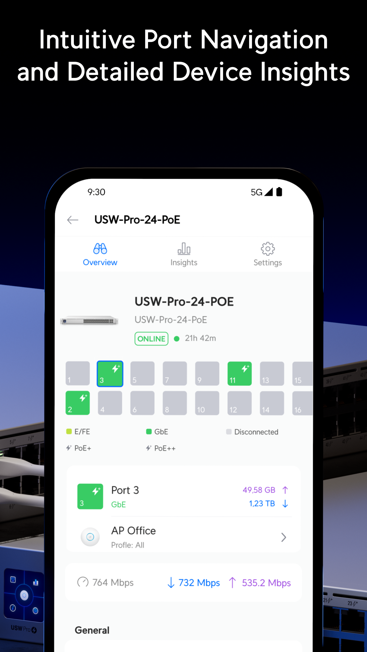 اسکرین شات 7 برنامه UniFi