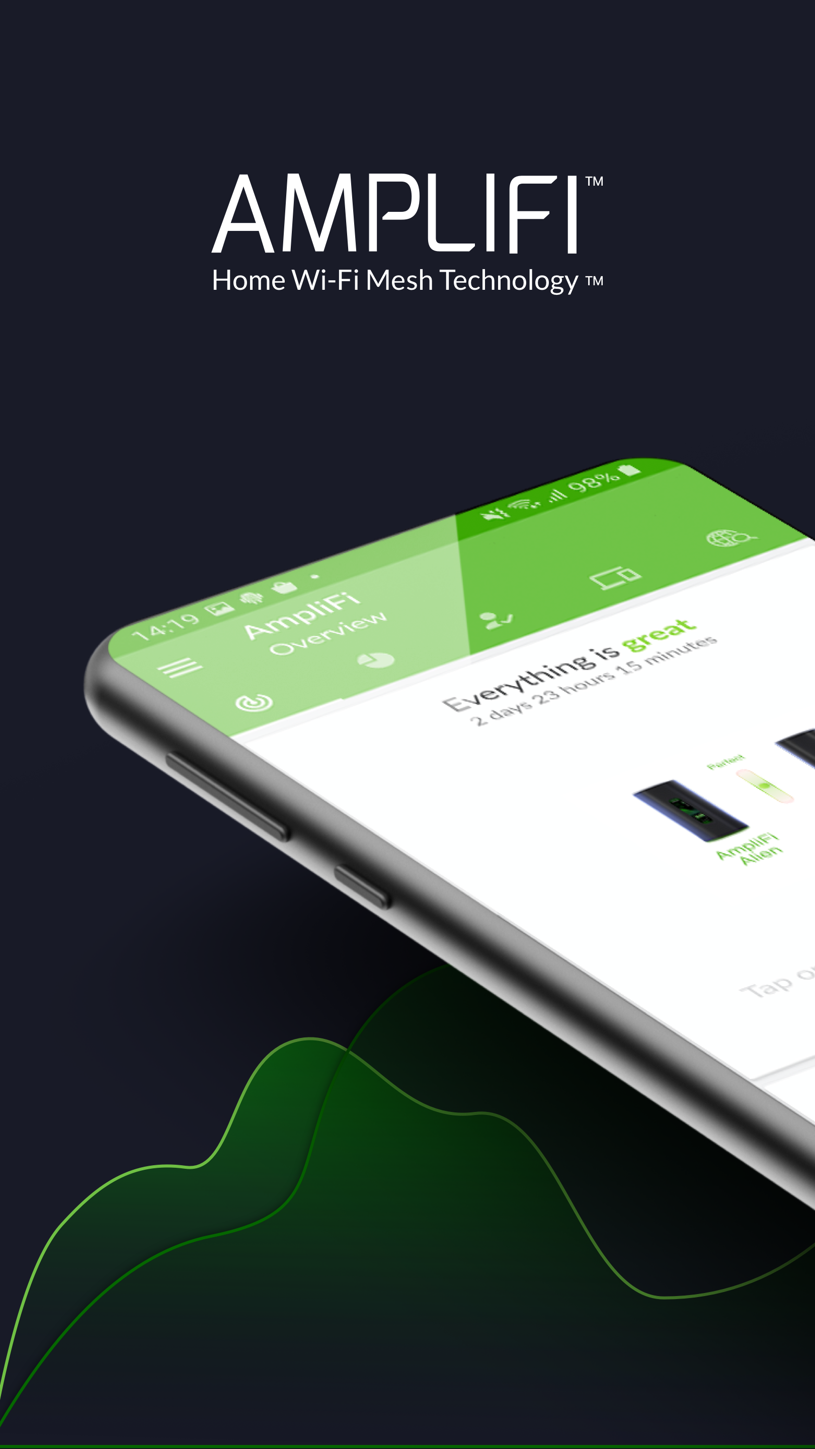 اسکرین شات 1 برنامه AmpliFi WiFi