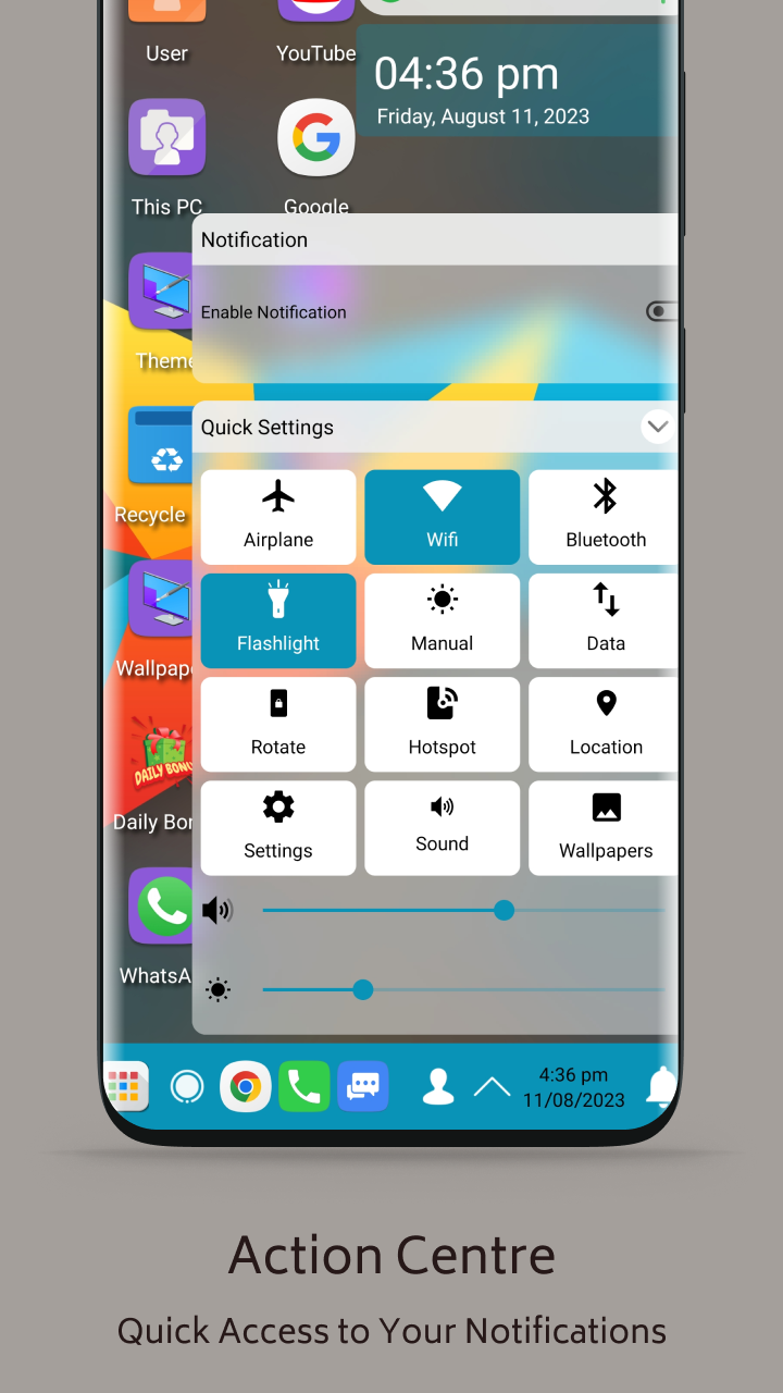 اسکرین شات 3 برنامه Ubuntu Theme For Launcher