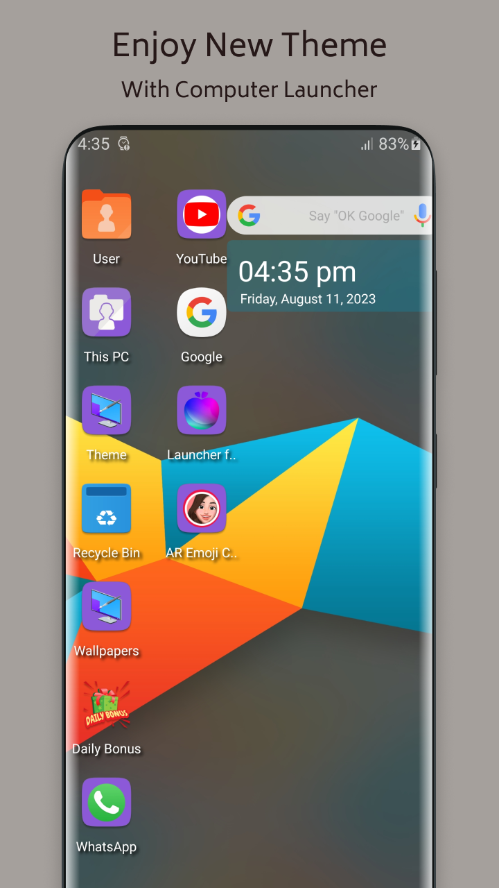 اسکرین شات 4 برنامه Ubuntu Theme For Launcher