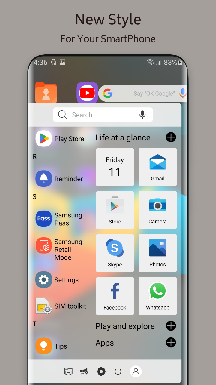 اسکرین شات 2 برنامه Ubuntu Theme For Launcher