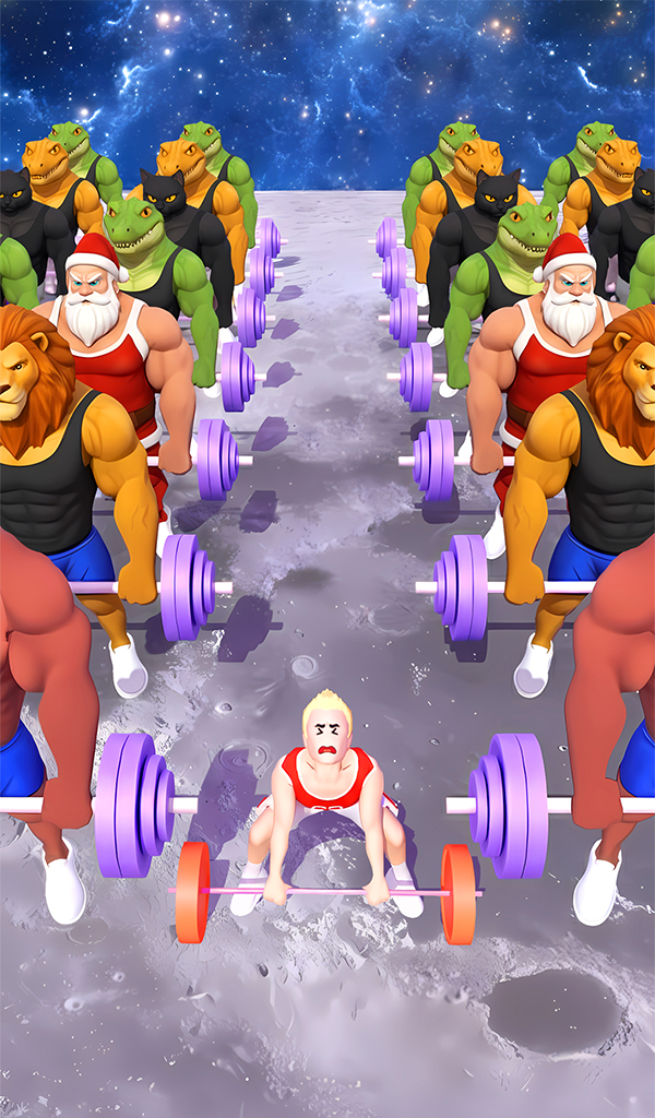 اسکرین شات 1 بازی Gym Idle Clicker: Fitness Hero