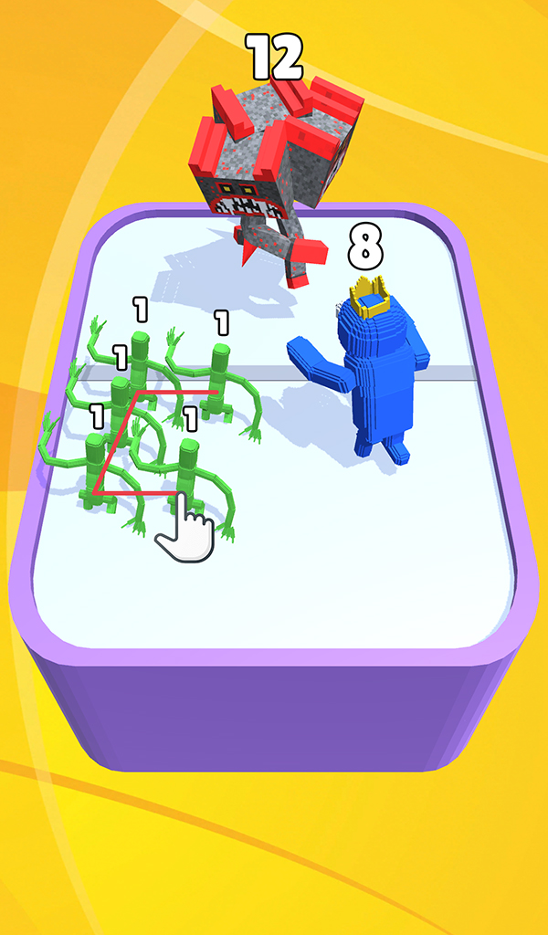 اسکرین شات 4 بازی Craft Master: Merge 'N Fight